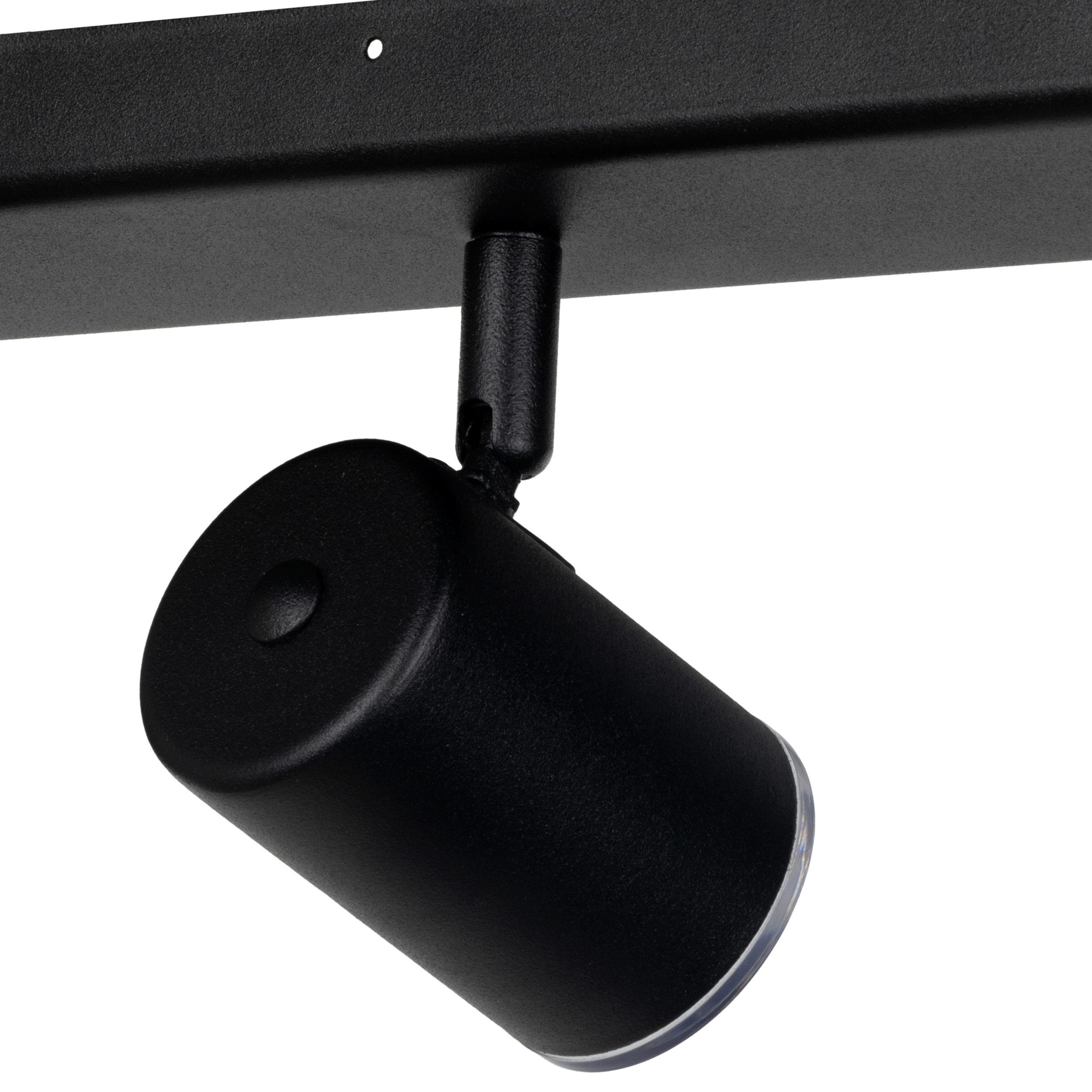 EGLO Deckenspot CONSUMA 1 Spotlampe - Stahl - GU10 - 3X5W - IP44, ohne Leuchtmittel, Wandleuchte, Wandspot, schwenkbar, Strahler, L40 x B8 x H13 cm – Bild 4 von 5