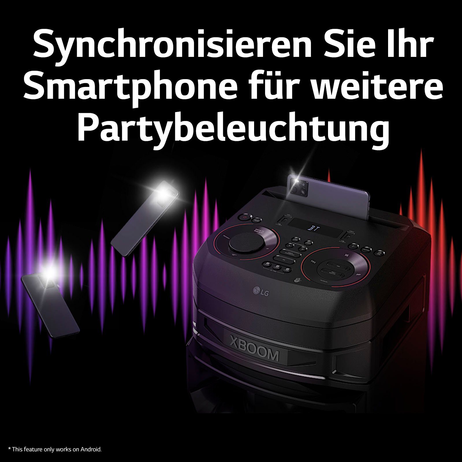 LG Party-Lautsprecher XBOOM (Bluetooth) Stereo RNC5