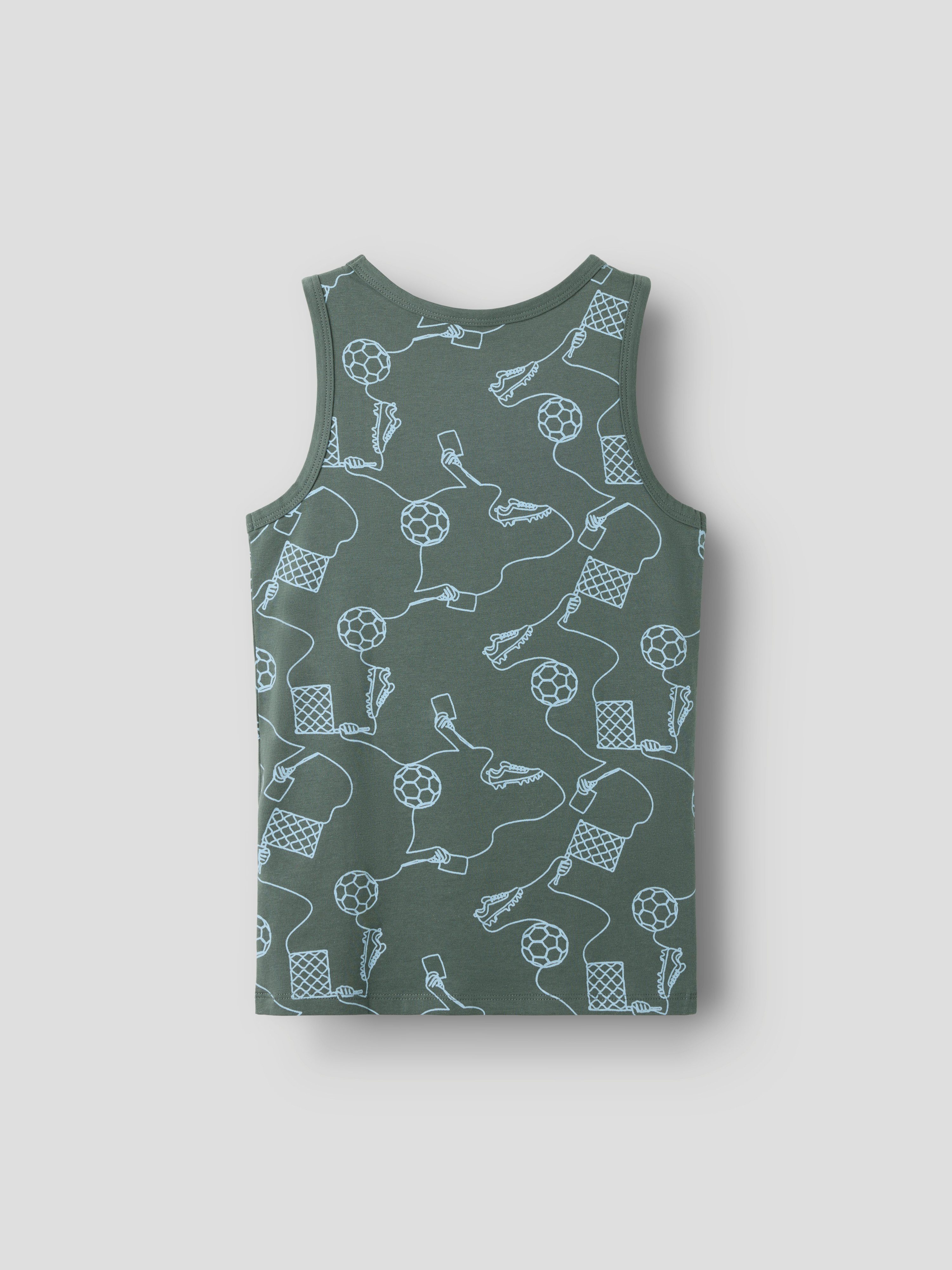 Name It Unterhemd NKMTANK TOP 2P KICK OFF NOOS (Packung, 2-St) Baumwollmischung, uni und bedruckt im Set