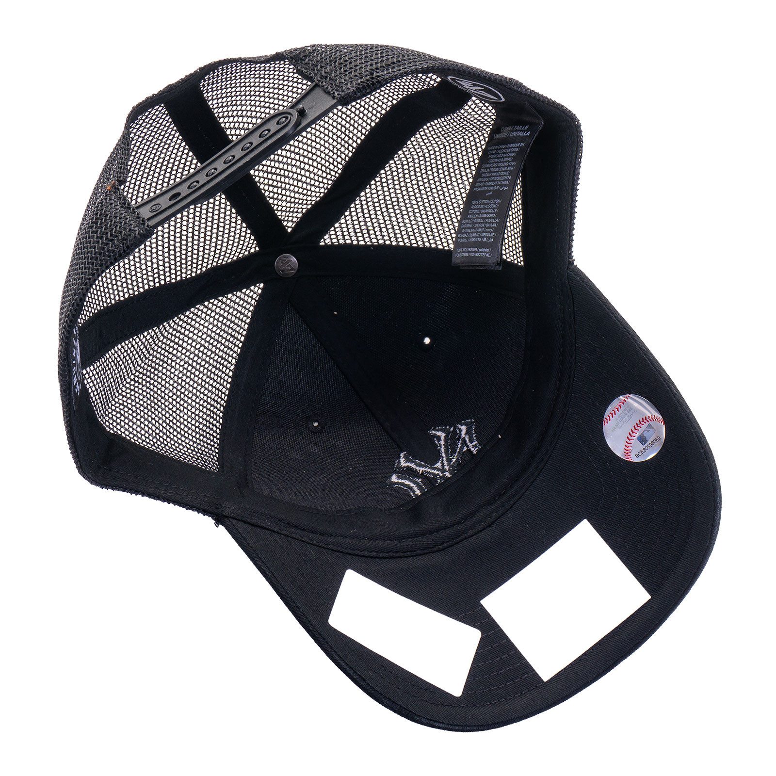 '47 Brand Snapback Cap Cap 47Brand New York Yankees Branson (1-St) Leicht gebogener Schirm