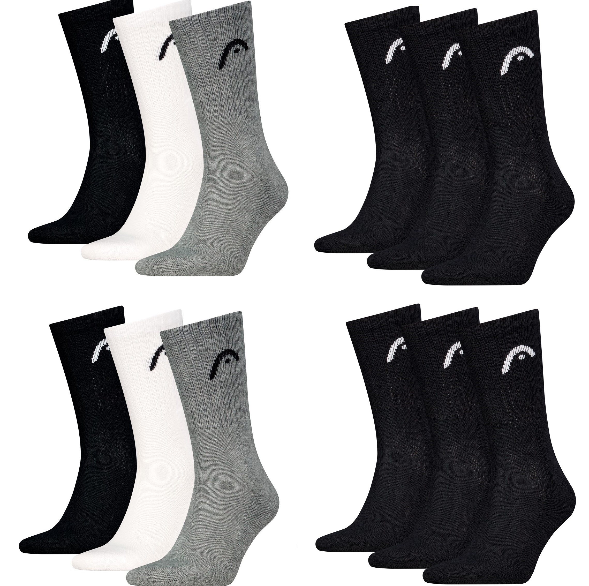 Black/Grey/White/Black