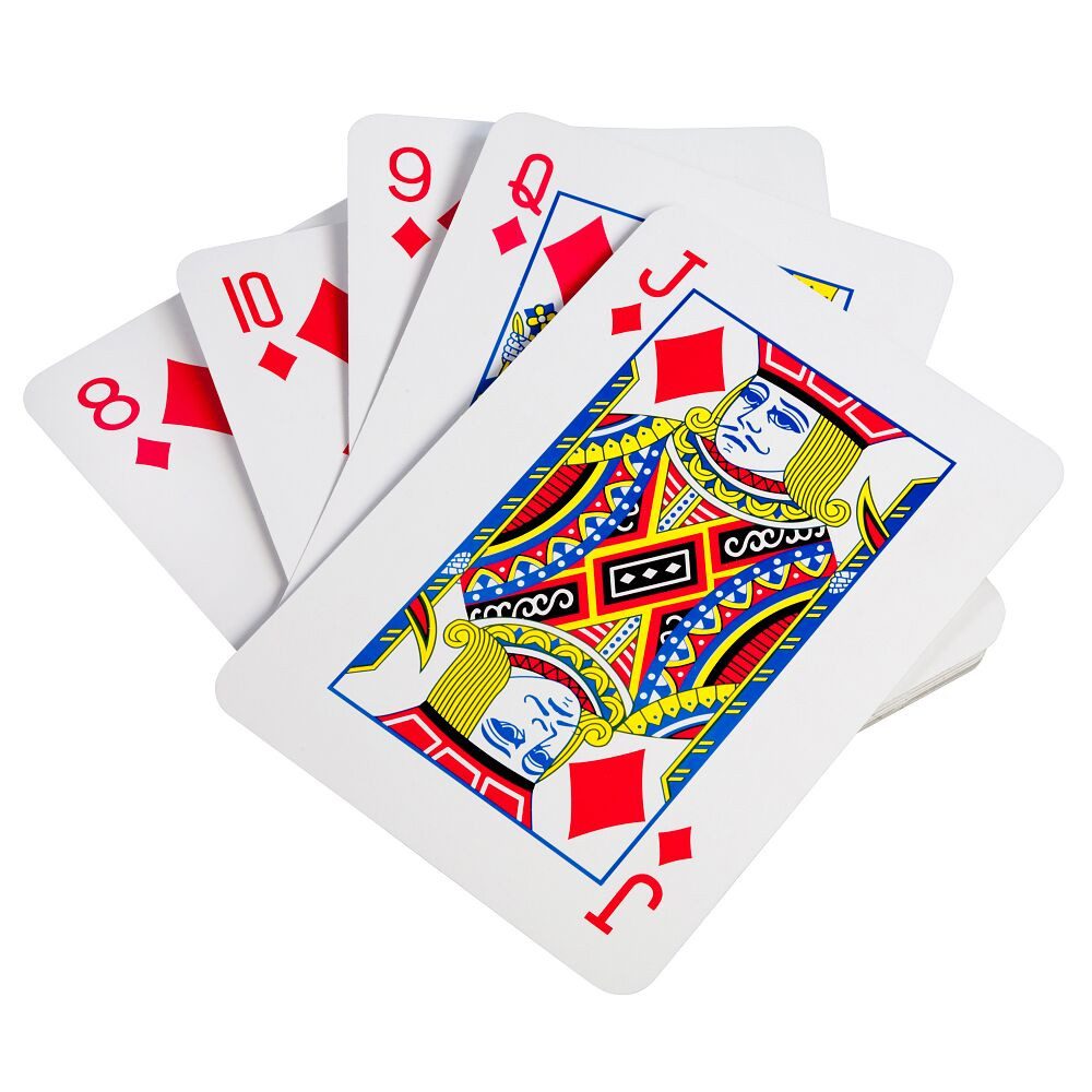 BS Toys Spielesammlung Kartenspiel, Sehr stabil – dank laminiertem Papier