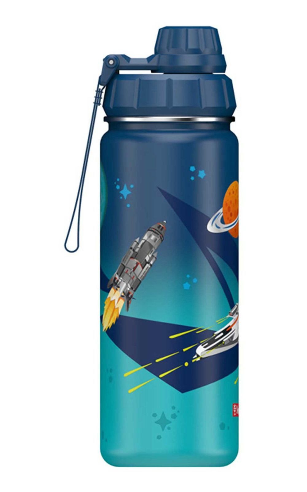 Step by Step Trinkflasche Isolierte Edelstahl-Trinkflasche