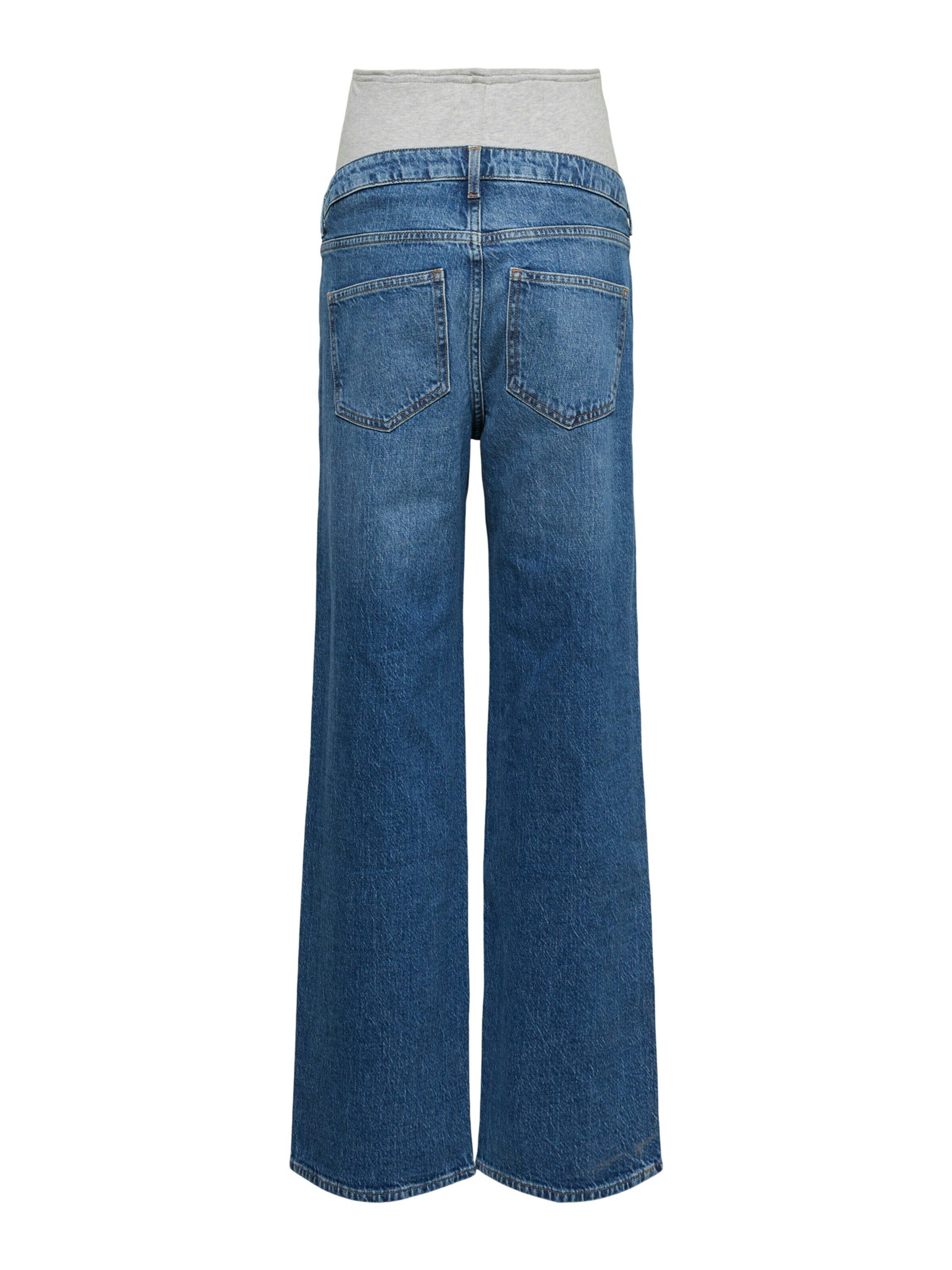 Vero Moda Maternity Weite Jeans VMMTESSA (1-tlg) Weiteres Detail
