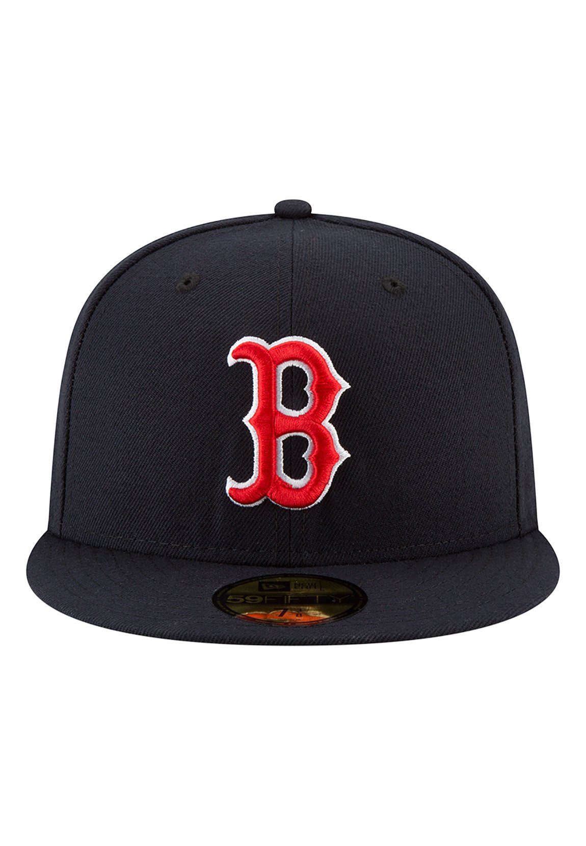 New Dunkelblau SOX BOSTON Authentics RED Cap Era Cap New Fitted Era Fitted 59Fifty Rot