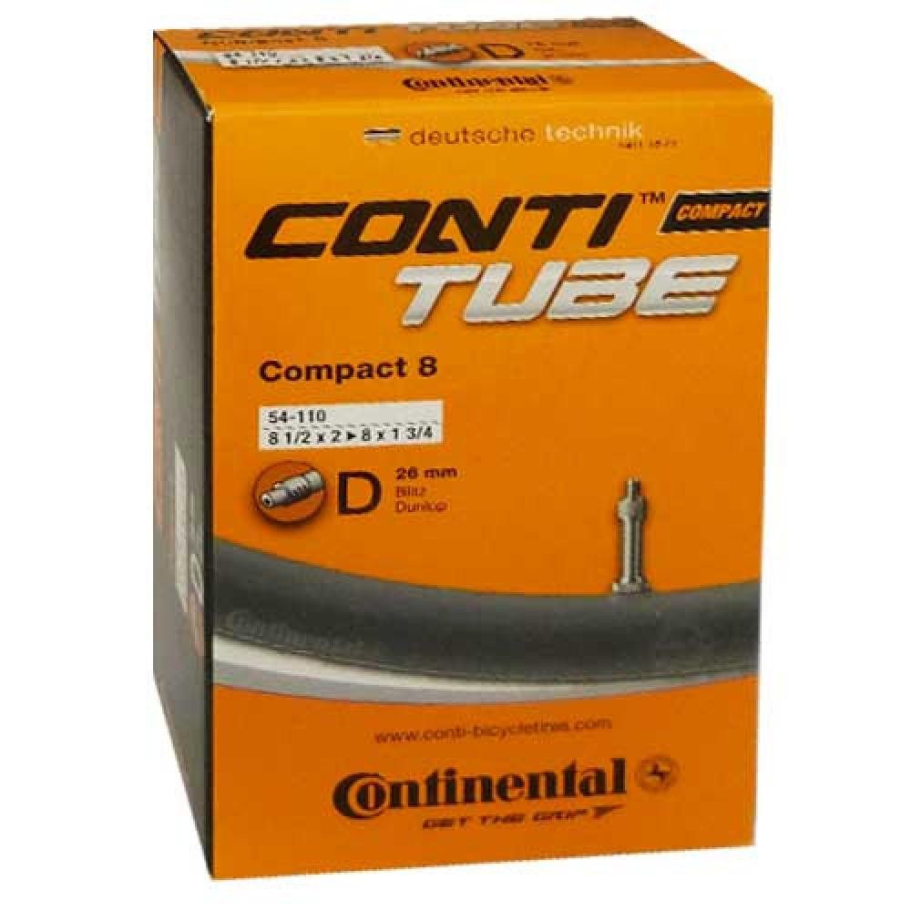 Fahrradschlauch Continental Schlauch Conti Compact 8 (54-110) - 8 Zoll DV