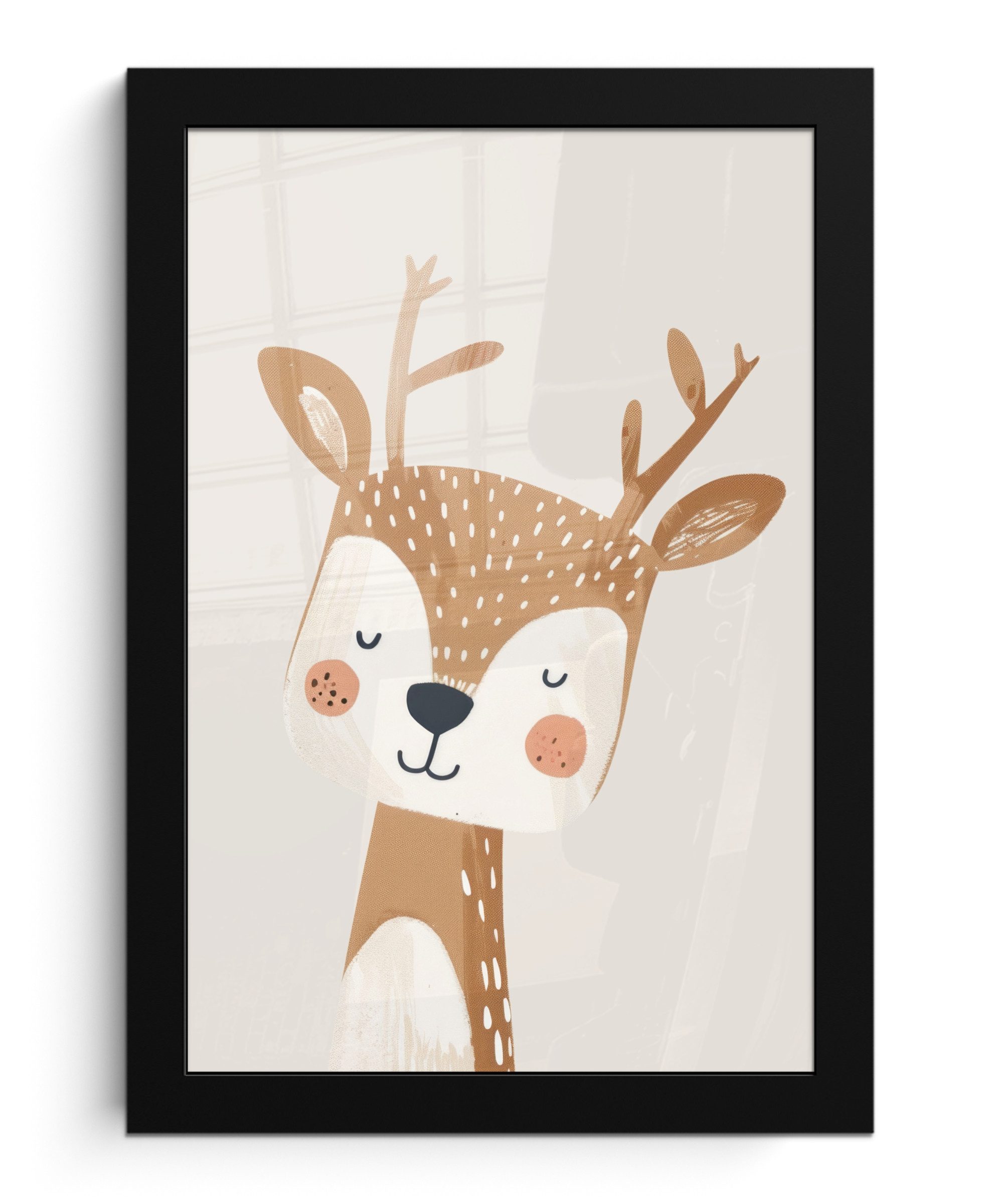 MuchoWow Poster Hirsche - Waldtiere - günstig online kaufen