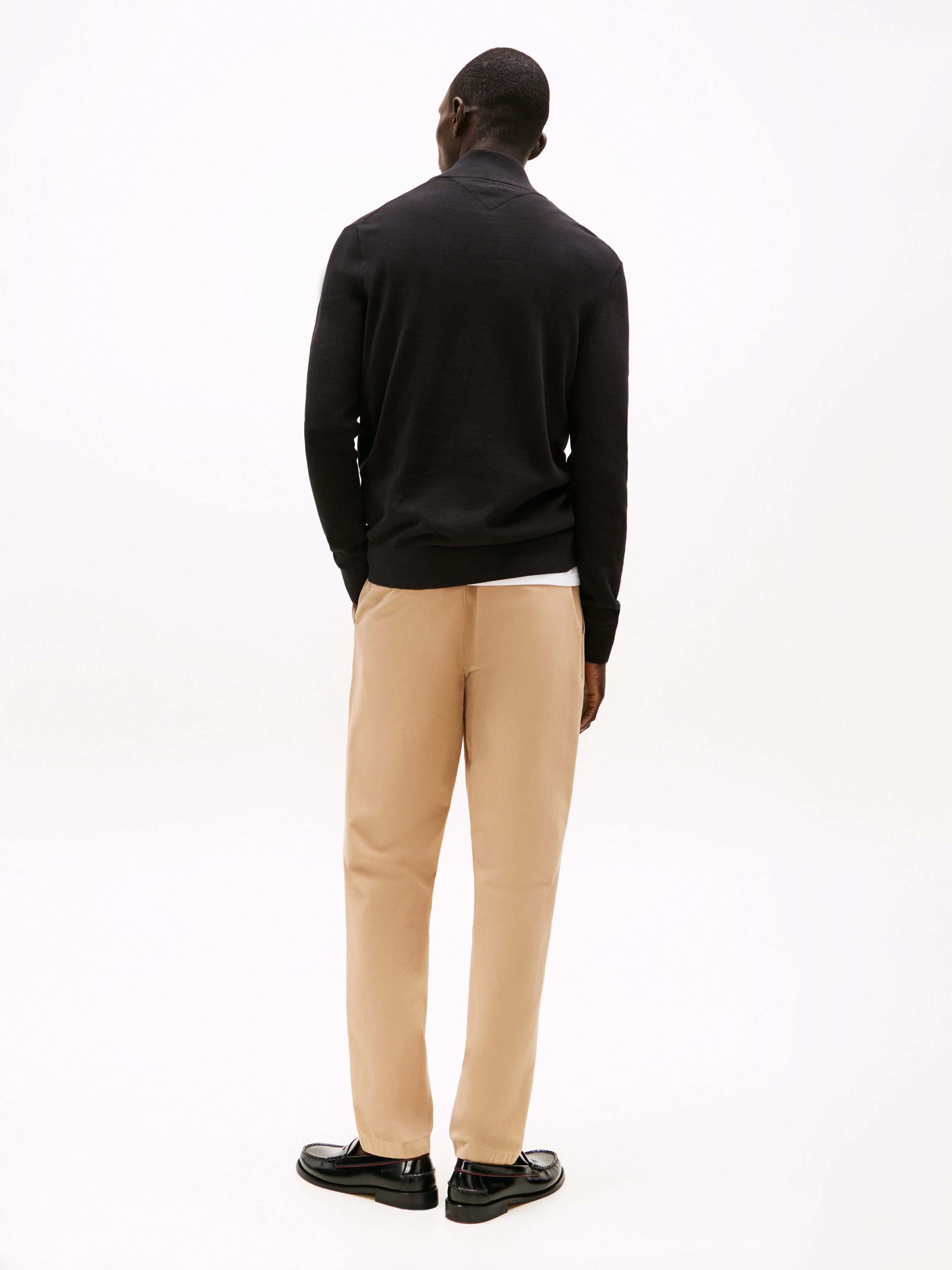 Tommy Hilfiger Troyer ESSENTIAL COTTON ZIP MOCK