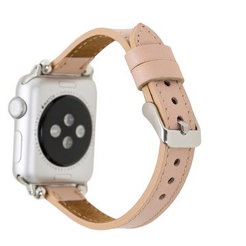 Renna Leather Uhrenarmband Fitbit Versa 4 / 3 / Sense / Sense 2 Leder Smart Uhrenarmband