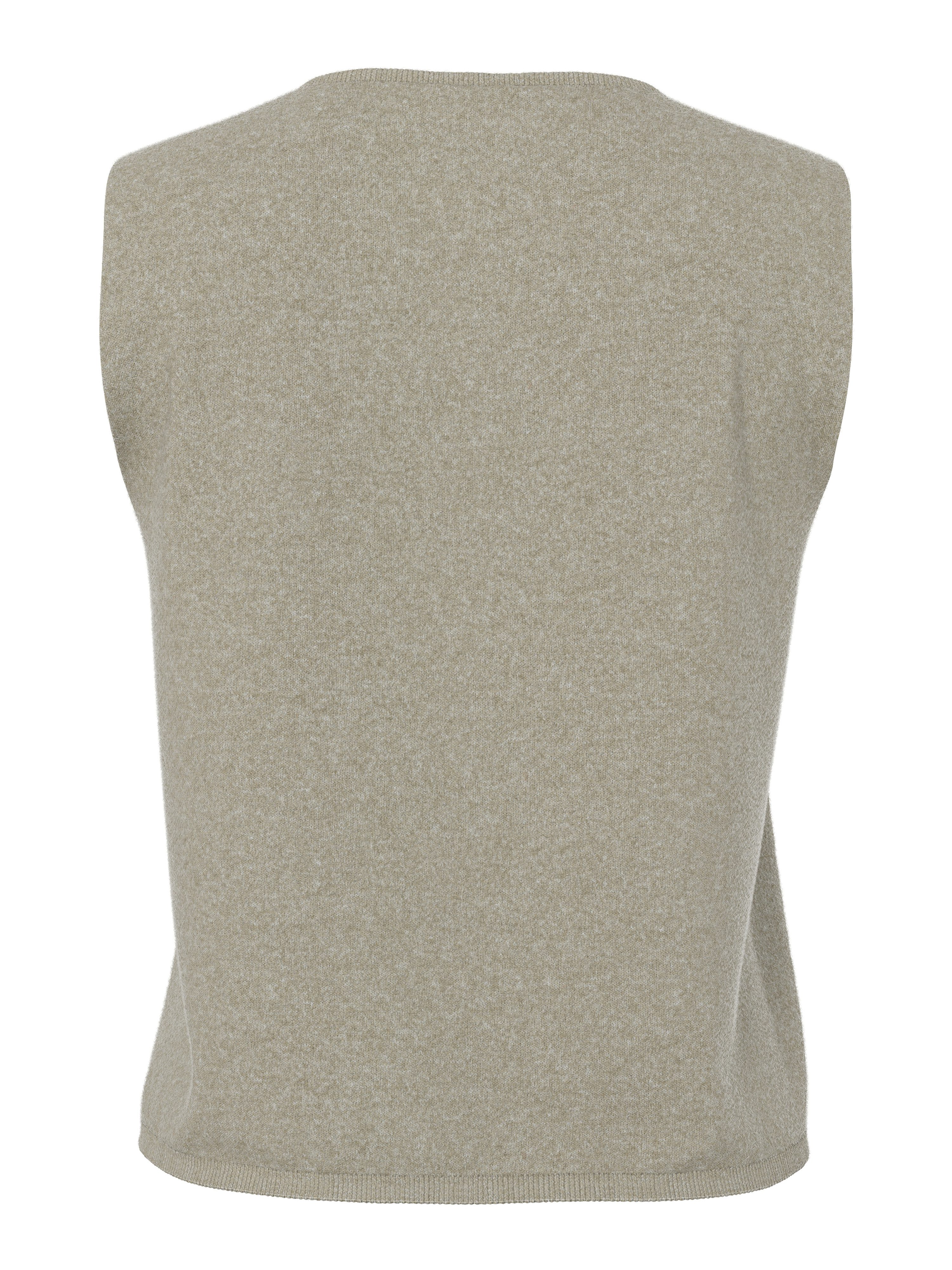 pieces Strickweste PCBREE SL TIE KNIT VEST NOOS BC mit Bindeband