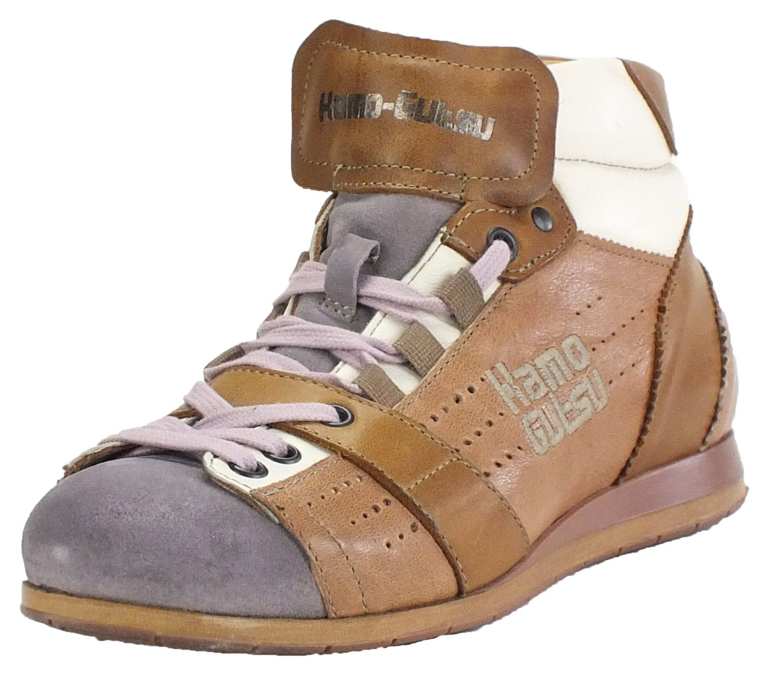 Damen Leder Halbschuhe Sneaker