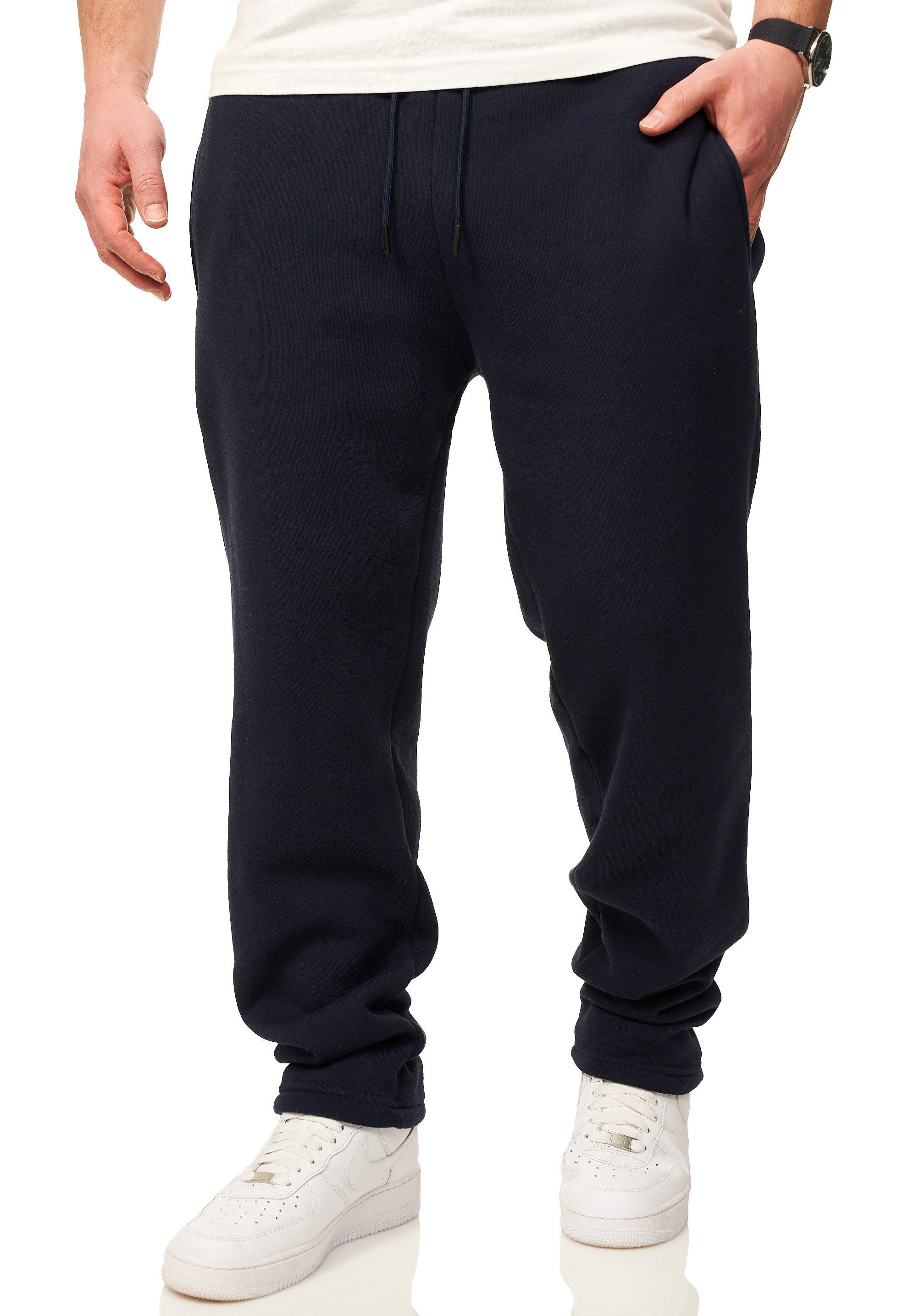 Jogginghose im Straight-Fit als Lange Sweatpants Trainingshose