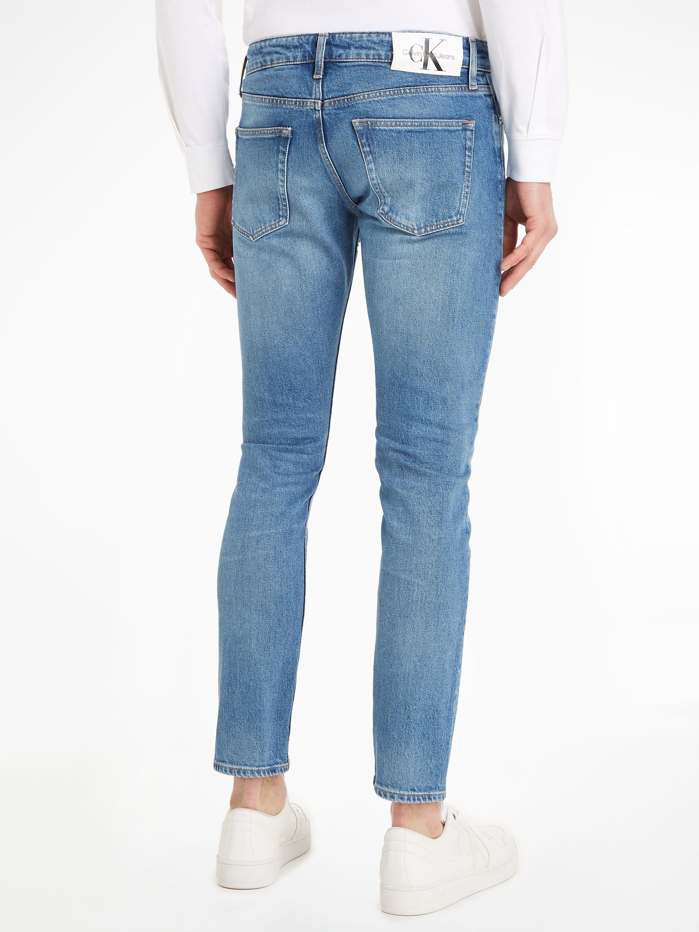 Calvin Klein Jeans Slim-fit-Jeans SLIM mit Denim Coin-Pocket Light