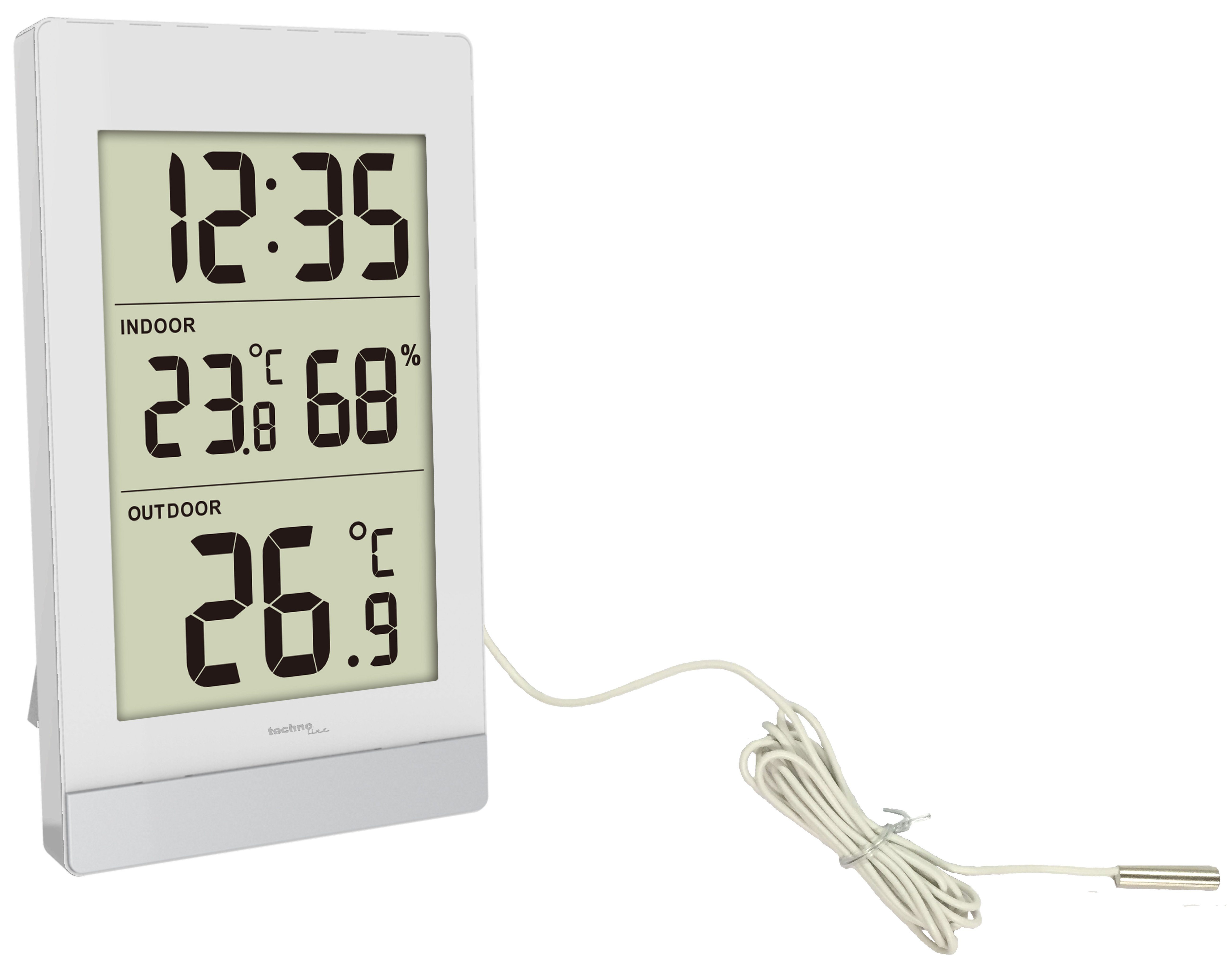 technoline WS 7039 Wetterstation (Außentemperaturmessung über Kabelsonde - 140cm) – Bild 2 von 2