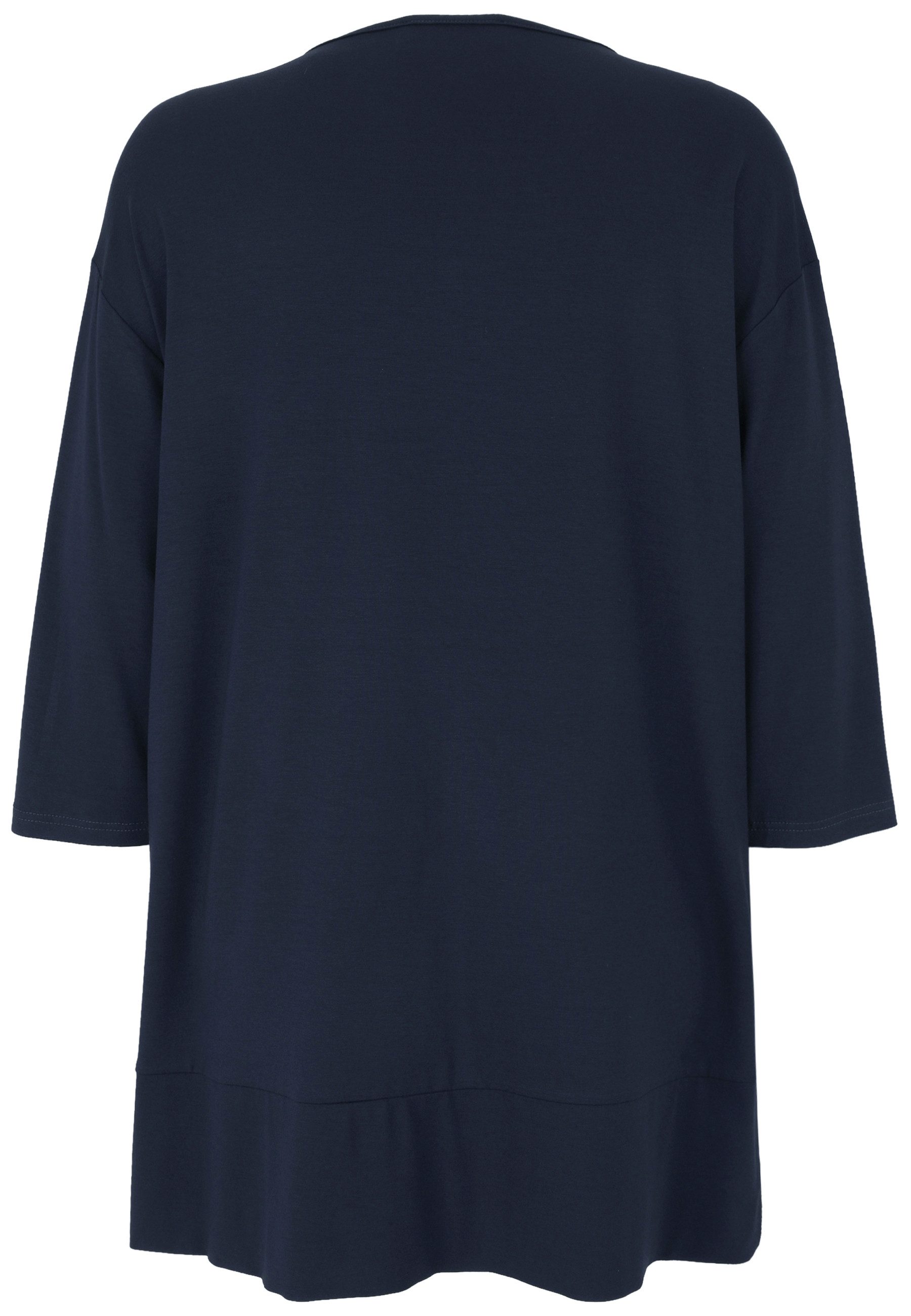 Doris Streich T-Shirt mit dekorativem Reißverschluss-Anhänger