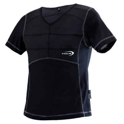 E.COOLINE Kurzarmshirt Powercool SX3 kühlendes T-Shirt-Kühlung durch Aktivierung mit Wasser aktiv kühlend, Kühlkleidung, Klimaanlage zum Anziehen