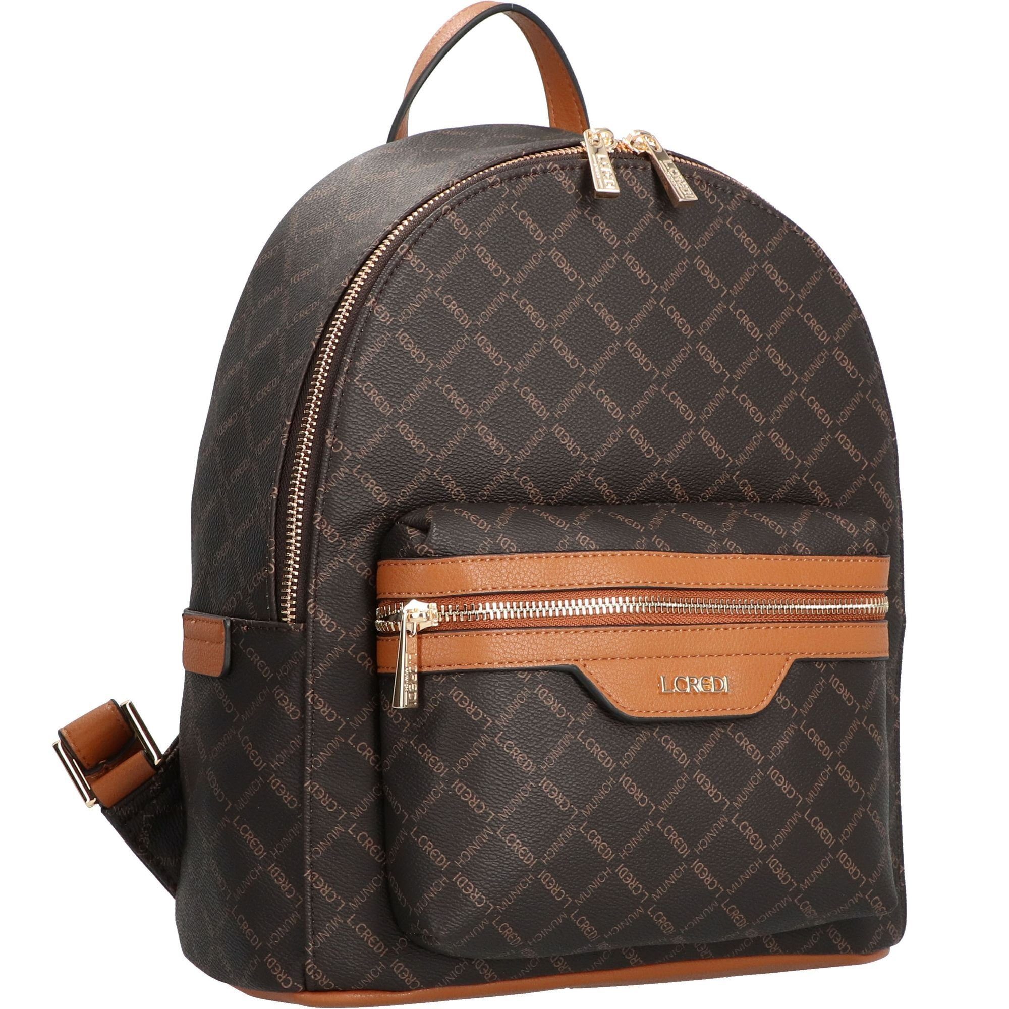 L. CREDI Cityrucksack Filiberta, Polyurethan günstig online kaufen