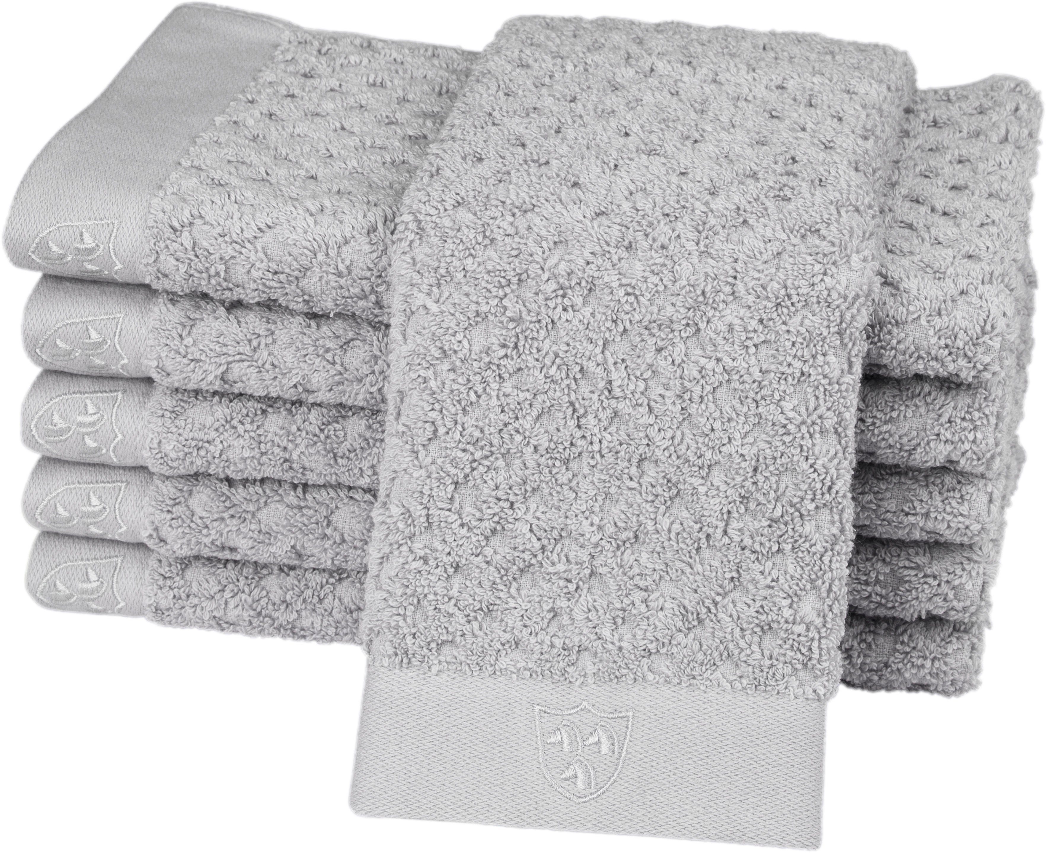 ROSS Gästehandtücher Harmony, Frottier (Packung, 6-St), 100 % Baumwolle, Ho günstig online kaufen