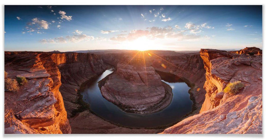 Wall-Art Poster Horsebound Colorado River, Landschaften (1 St), Poster,  Wandbild, Bild, Wandposter