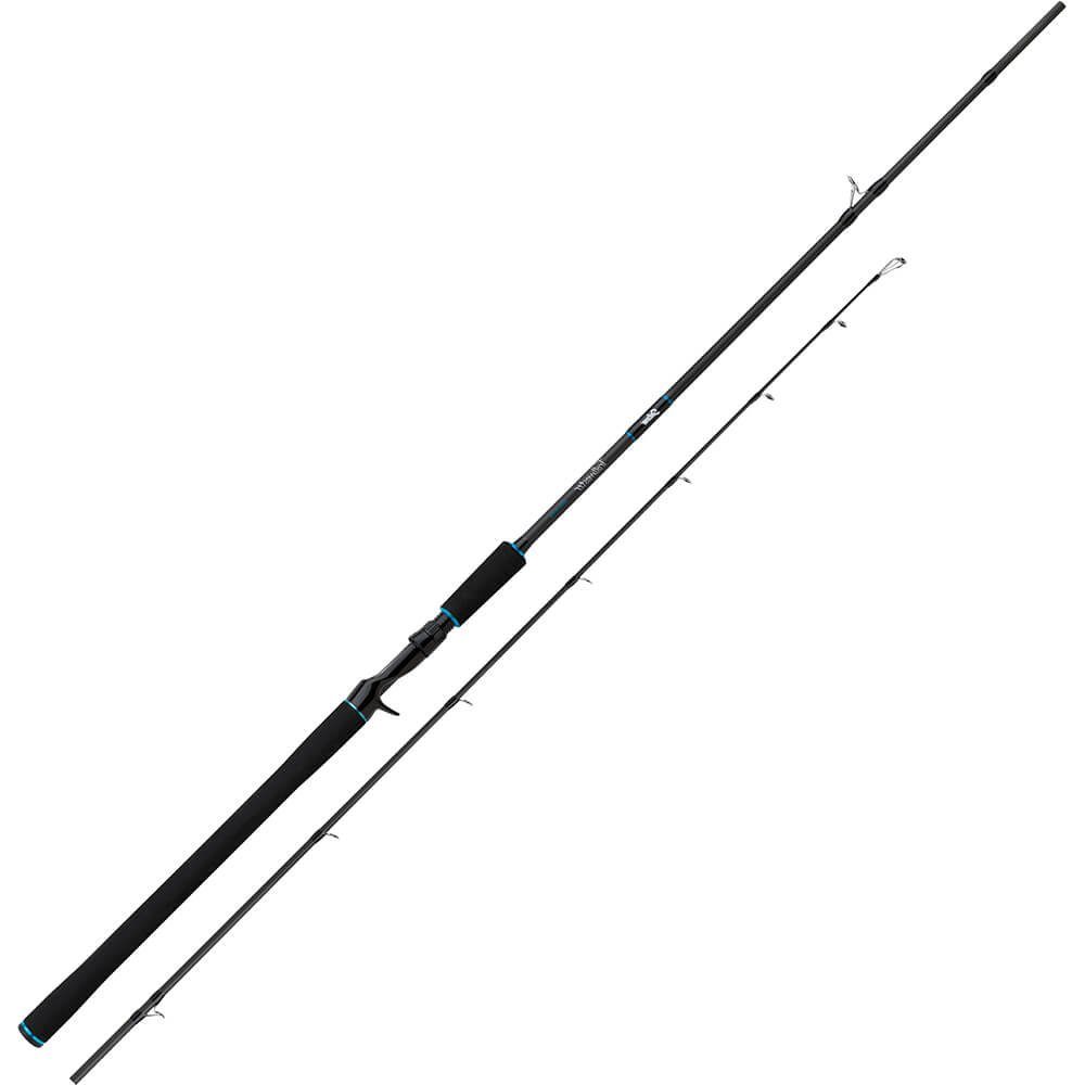 Salmo Baitcasterrute Salmo Baitcastrute Trollmaster 240cm 40-60g, (2-tlg)