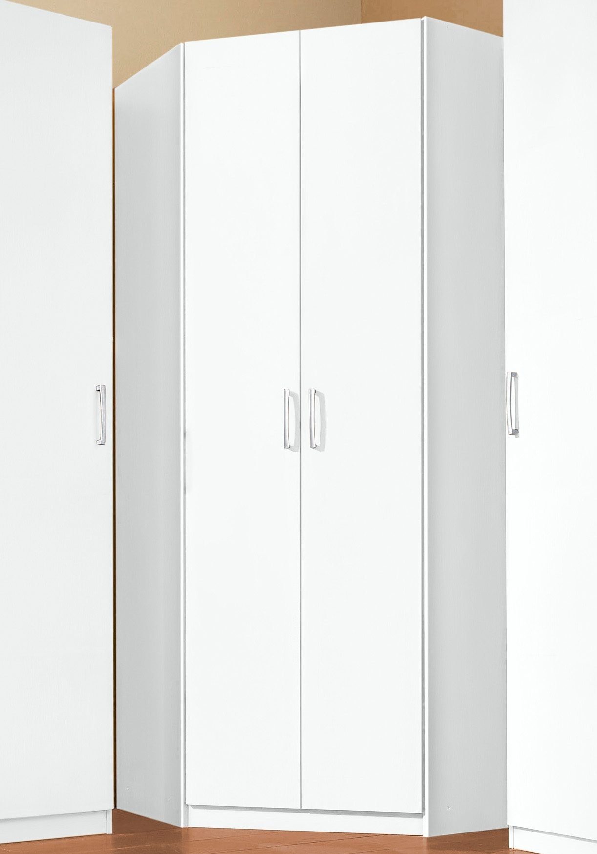 priess Eckkleiderschrank "Bilbao" mit 3 verschiedenen Fronten günstig online kaufen