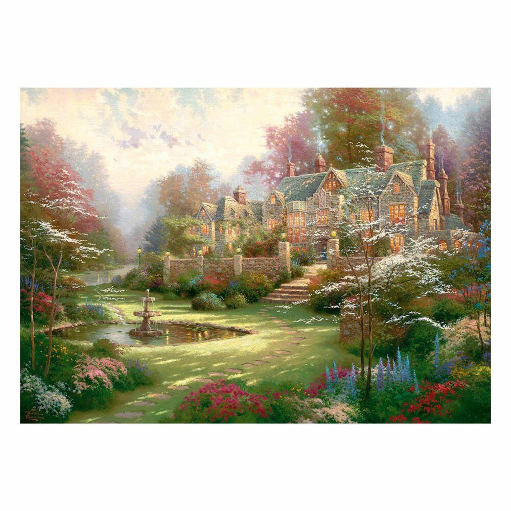 Schmidt Spiele Puzzle Landsitz 2000 Thomas Puzzleteile Kinkade