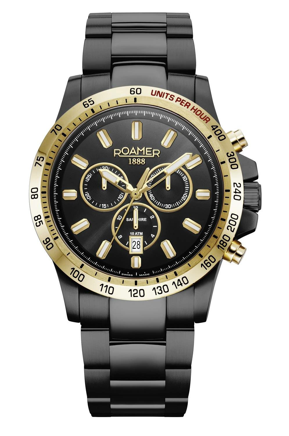 Roamer Chronograph Chronograph für Herren, (1-tlg., Armbanduhr)