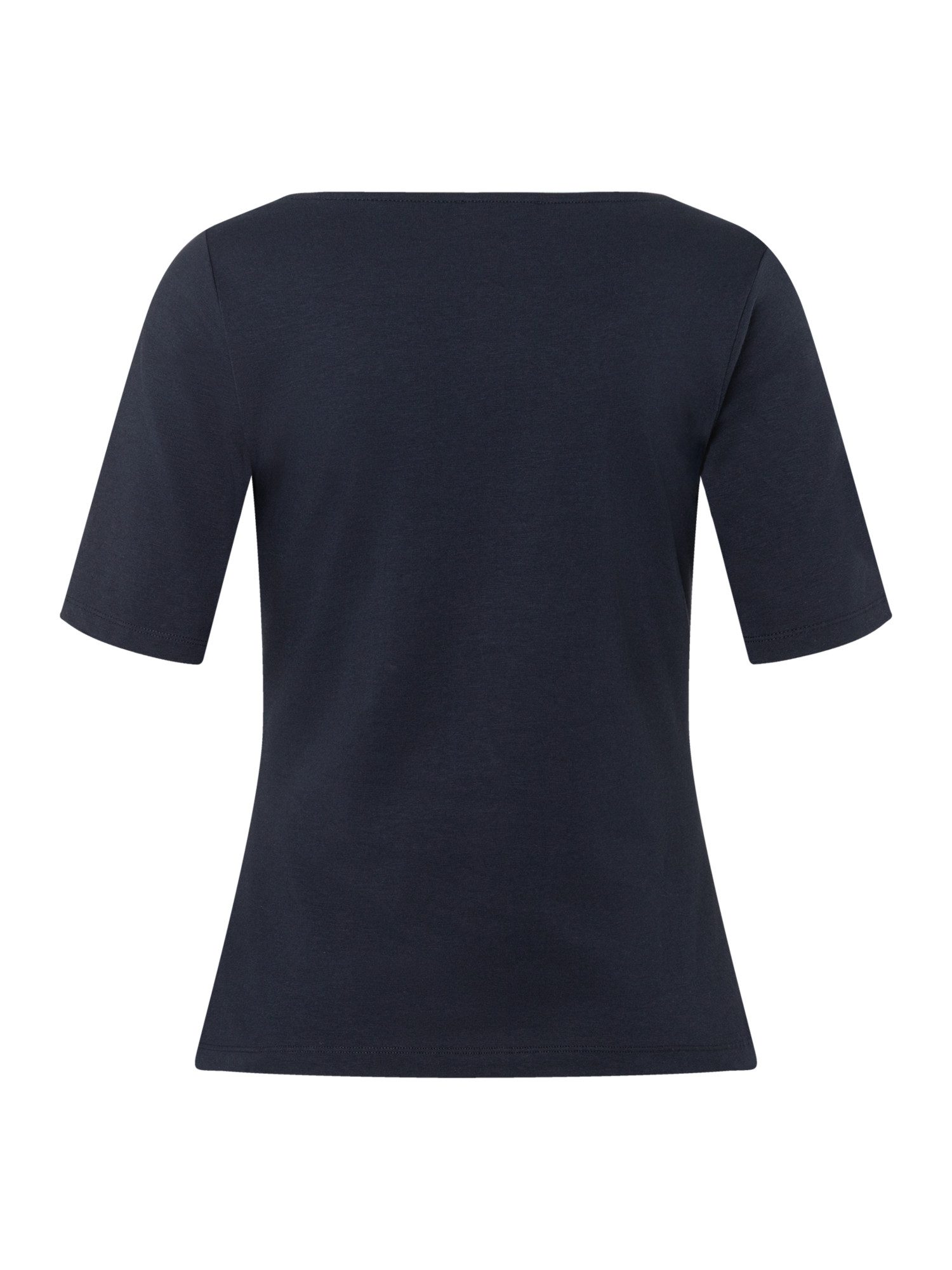 MORE&MORE Kurzarmshirt klassisches Basic-Kurzarmshirt