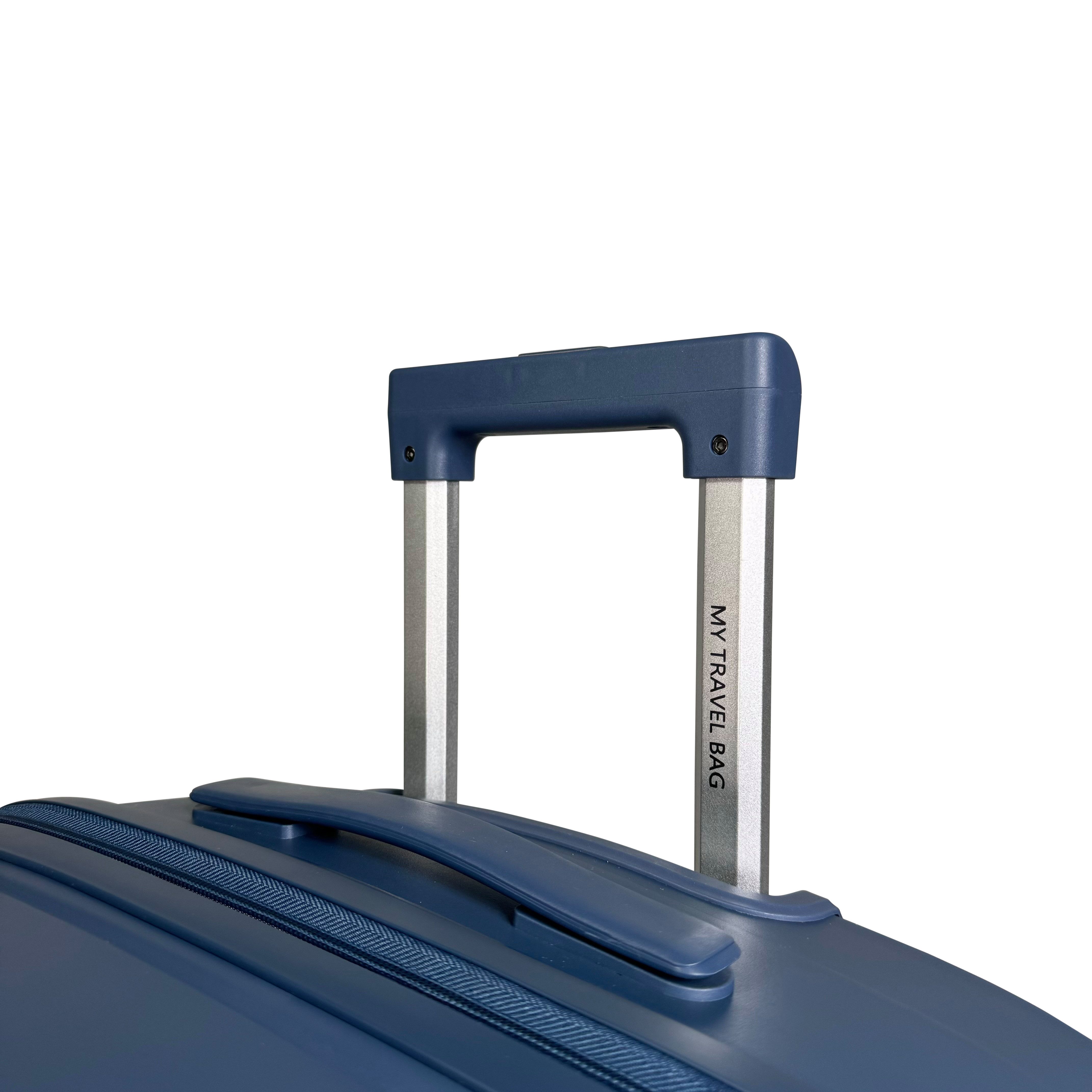 My Travel Bag Koffer Handgepäck Reisekoffer Tasche Trolley Reisetasche (M-L-XLo. Set), Hochwertige Hartschale und Rollen