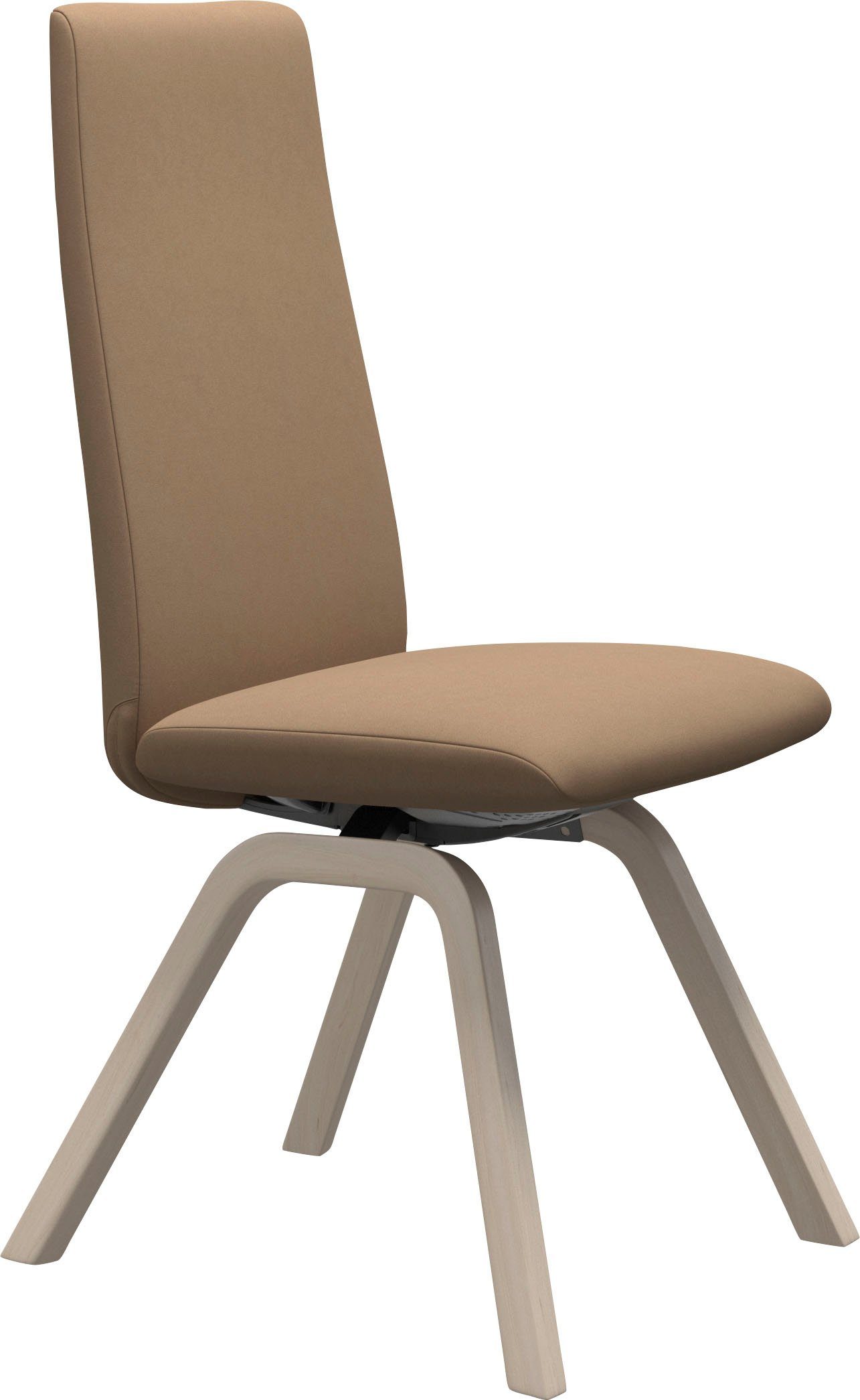 Stressless® Polsterstuhl Laurel, High Back, Größe M, mit schräggestellten Beinen in Eiche gekalkt