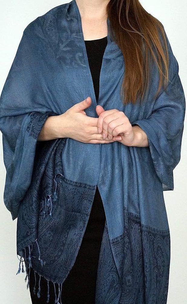 Ruwado Kaschmirschal Handgewebter Kaschmir Schal 75cm günstig online kaufen