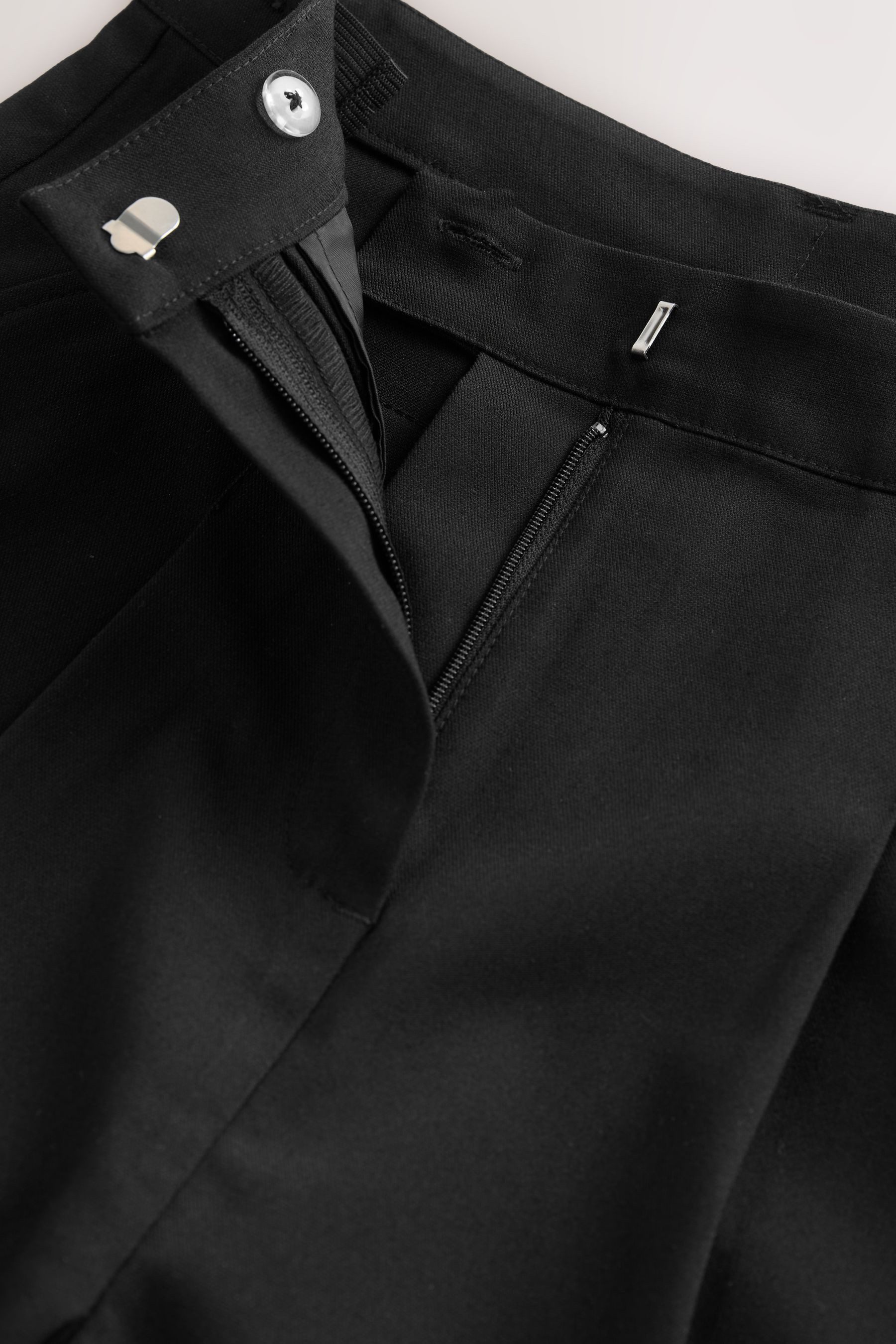Next Stoffhose Längere Hose mit Barrel-Beinschnitt, Schulhose (1-tlg) – Bild 5 von 5
