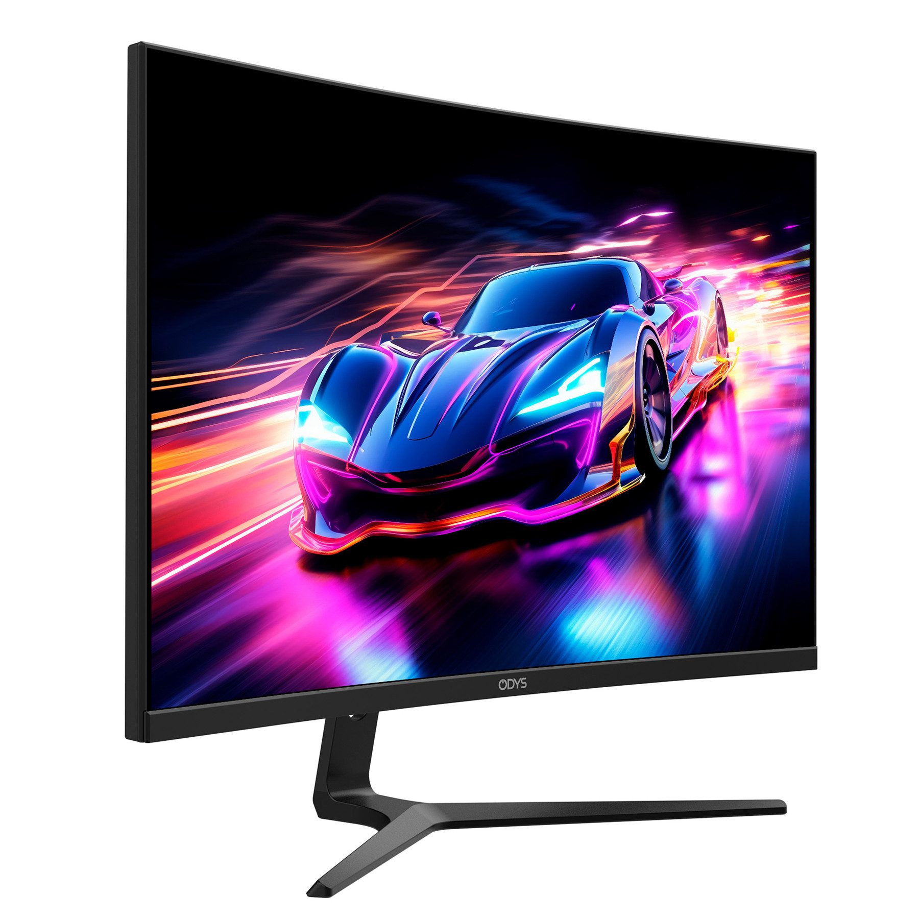 Odys XP27-F-180 LED-Monitor (69 cm/27 ", 1920 x 1080 px, Full HD, 1 ms Reaktionszeit, 180 Hz, LED, 27" Curved Gaming Monitor,180 Hz, 1ms, HDR, 122 % sRGB)