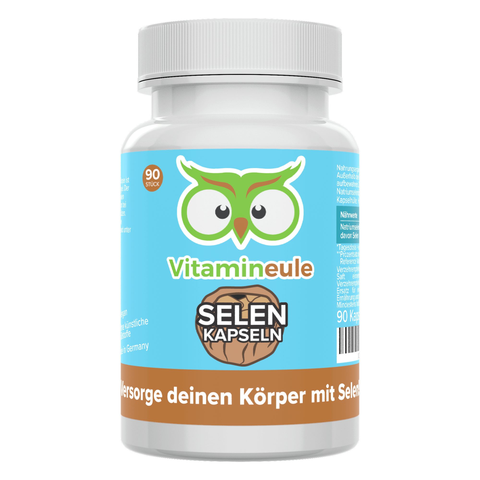 Selen Kapseln - 200 µg aus Natriumselenitpentahydrat - Kapsel