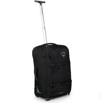 Osprey Reisetasche OSPREY Reisetasche mit Rollen Farpoint Wheels 36 Black