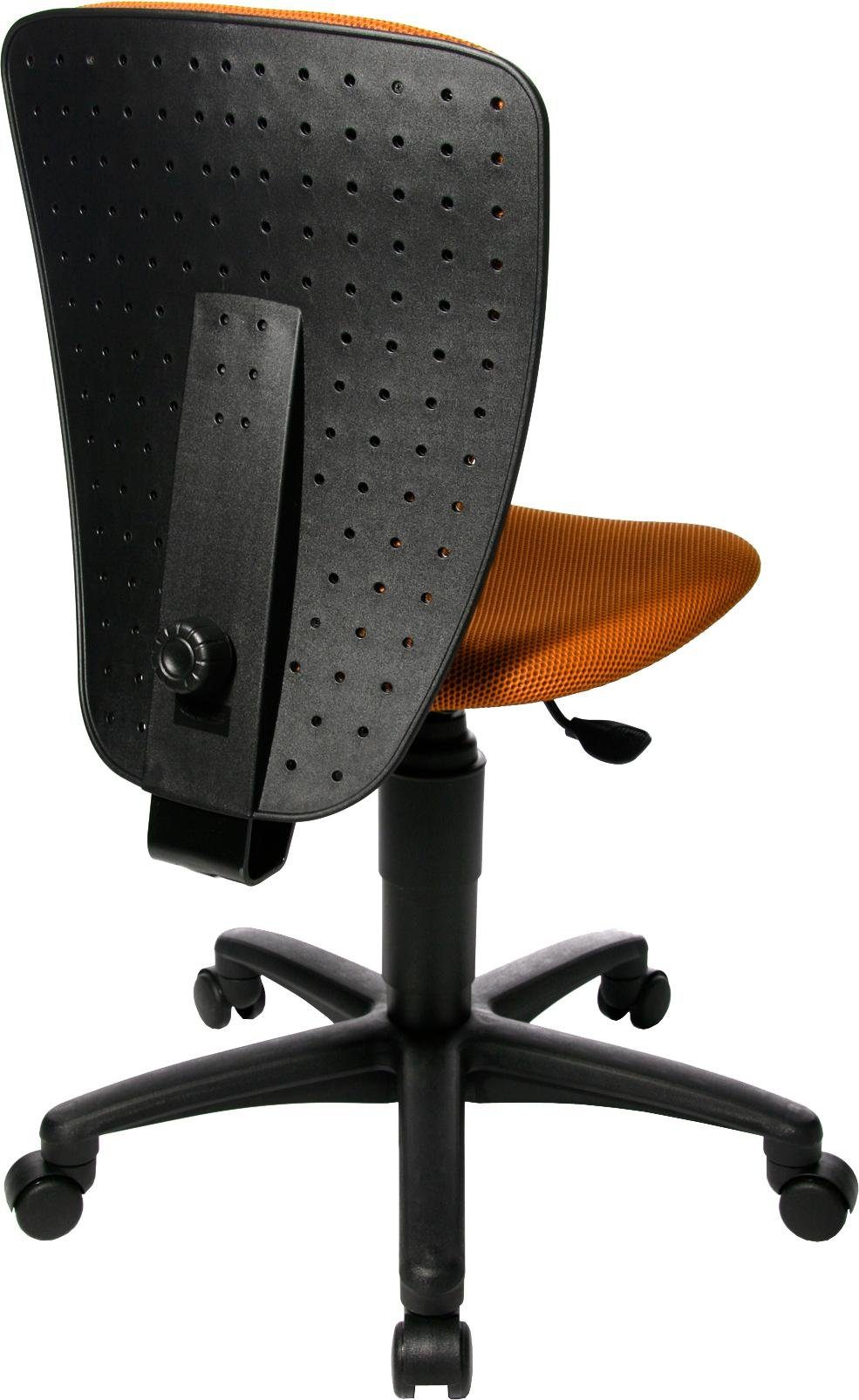 TOPSTAR S'cool Bürostuhl orange-schwarz High