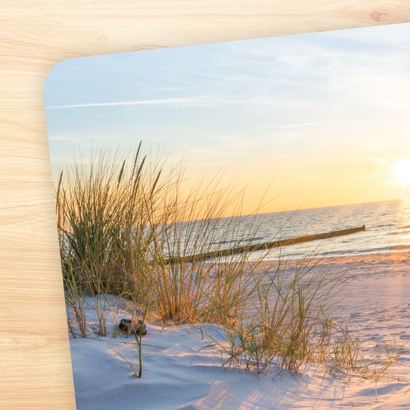 nikima Platzset stabiles Vinyl Tischset Ostsee Kinder Platzset Meer abwasch günstig online kaufen