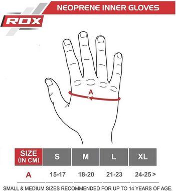 RDX Sports Boxhandschuhe RDX Innenhandschuhe MMA Boxing Wraps Handschuhe Martial Arts