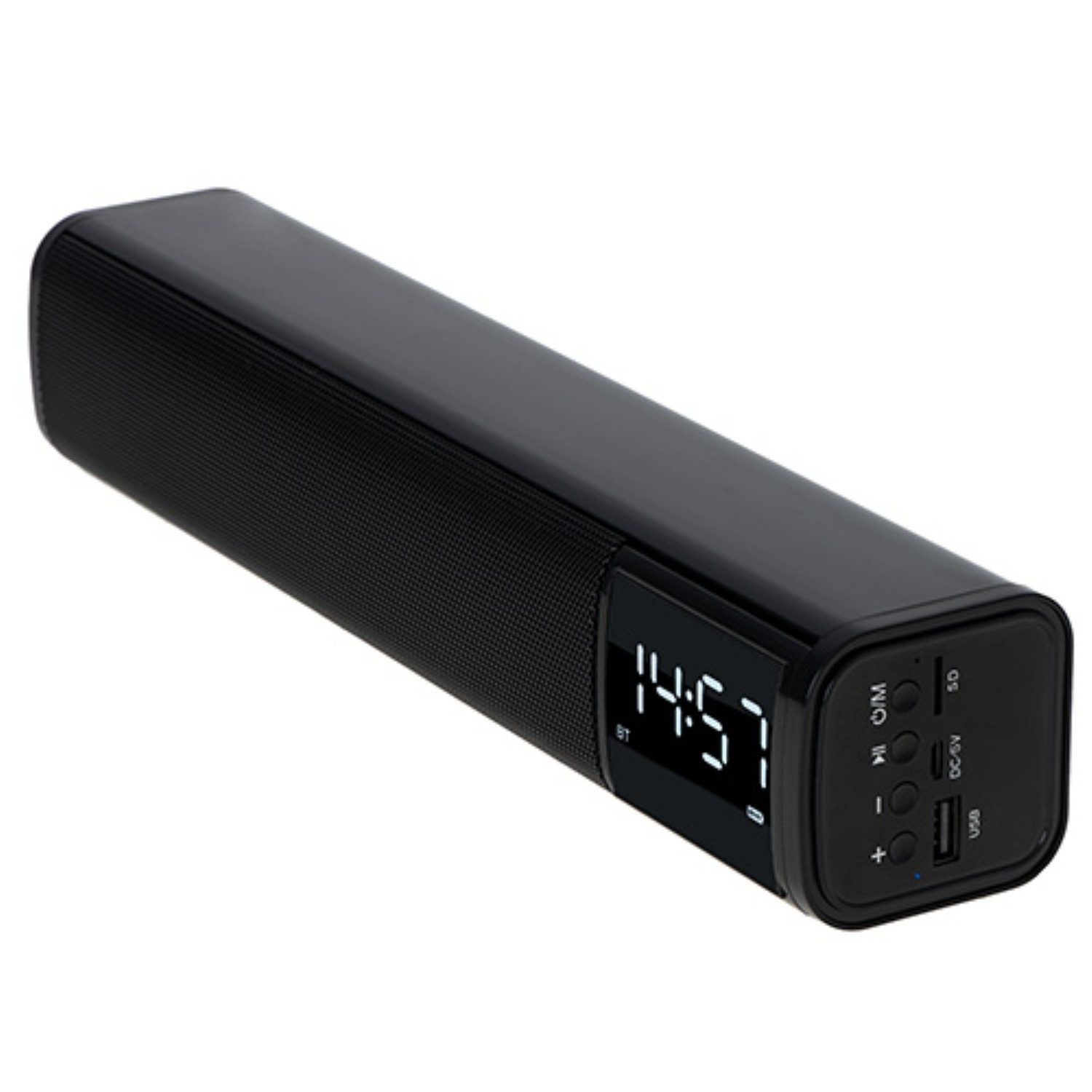 Adler AD 1191 Bluetooth-Lautsprecher (5 W, mit Wecker und UWK-Radio, Bluetooth 5.0)