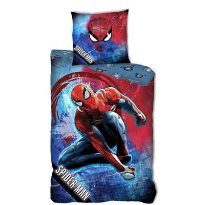 Bettwäsche »Spider-Man Mikrofaser«, MARVEL, 135-140x200 cm Deckenbezug, 63x63 cm Kissenbezug