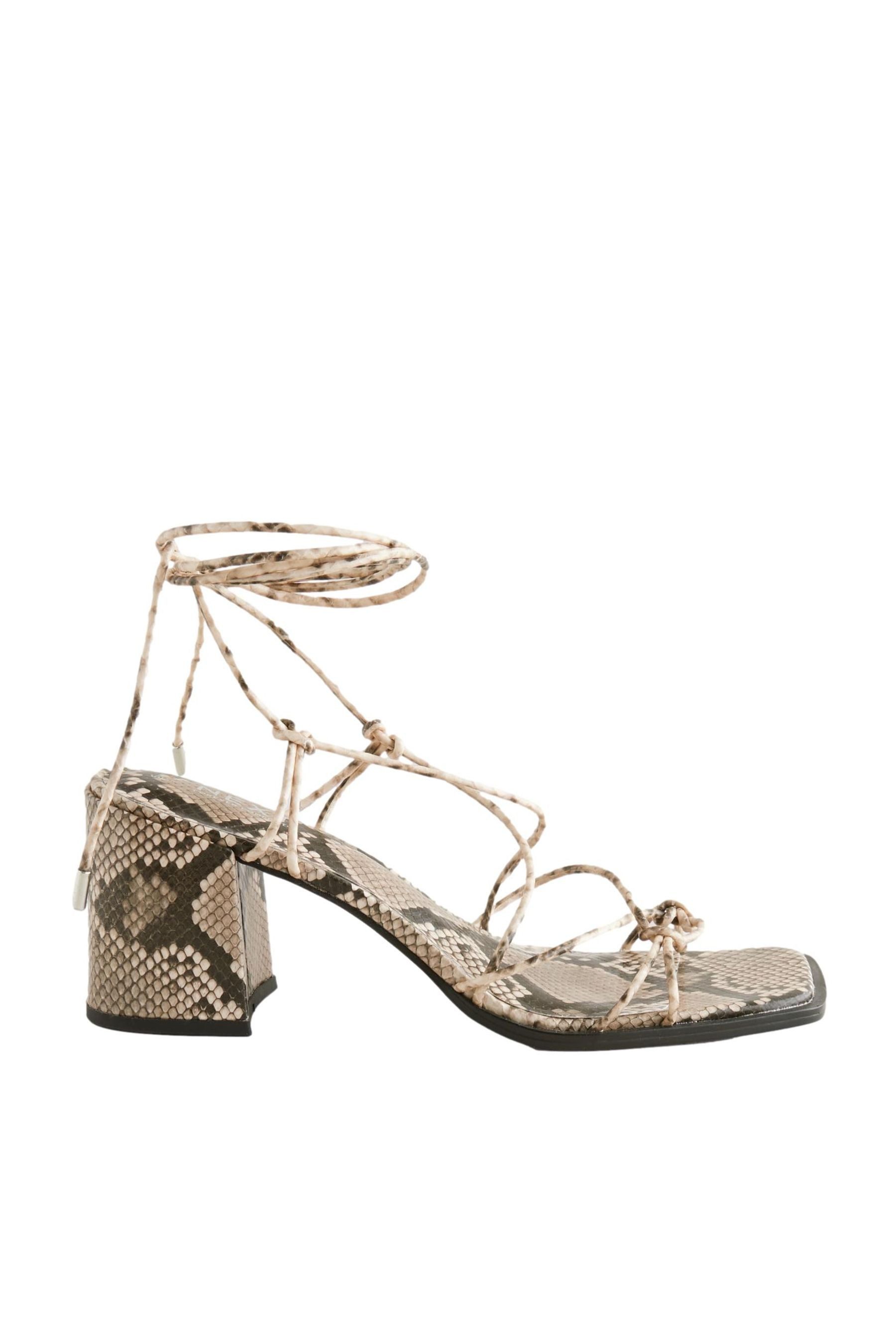 Next Forever Comfort® Eckige Blockabsatz-Sandaletten Sandalette (1-tlg)
