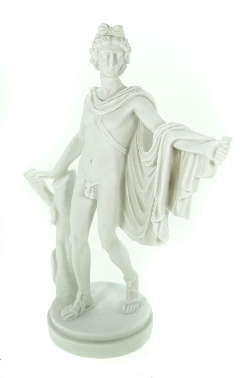 Kremers Schatzkiste Dekofigur Alabaster Figur Apollo Sonnengott Skulptur 23 cm