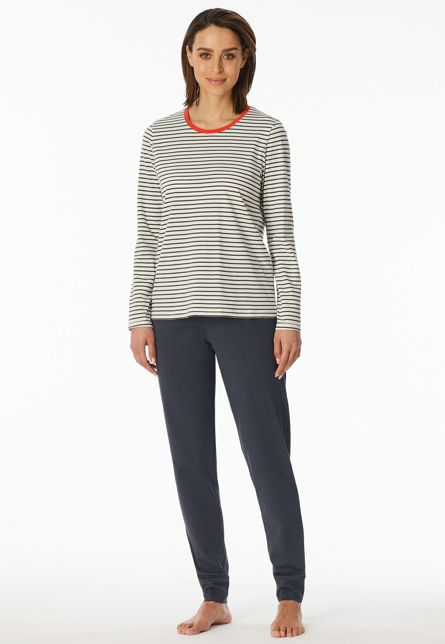 Schiesser Pyjama "Casual Essentials" (2 tlg) günstig online kaufen