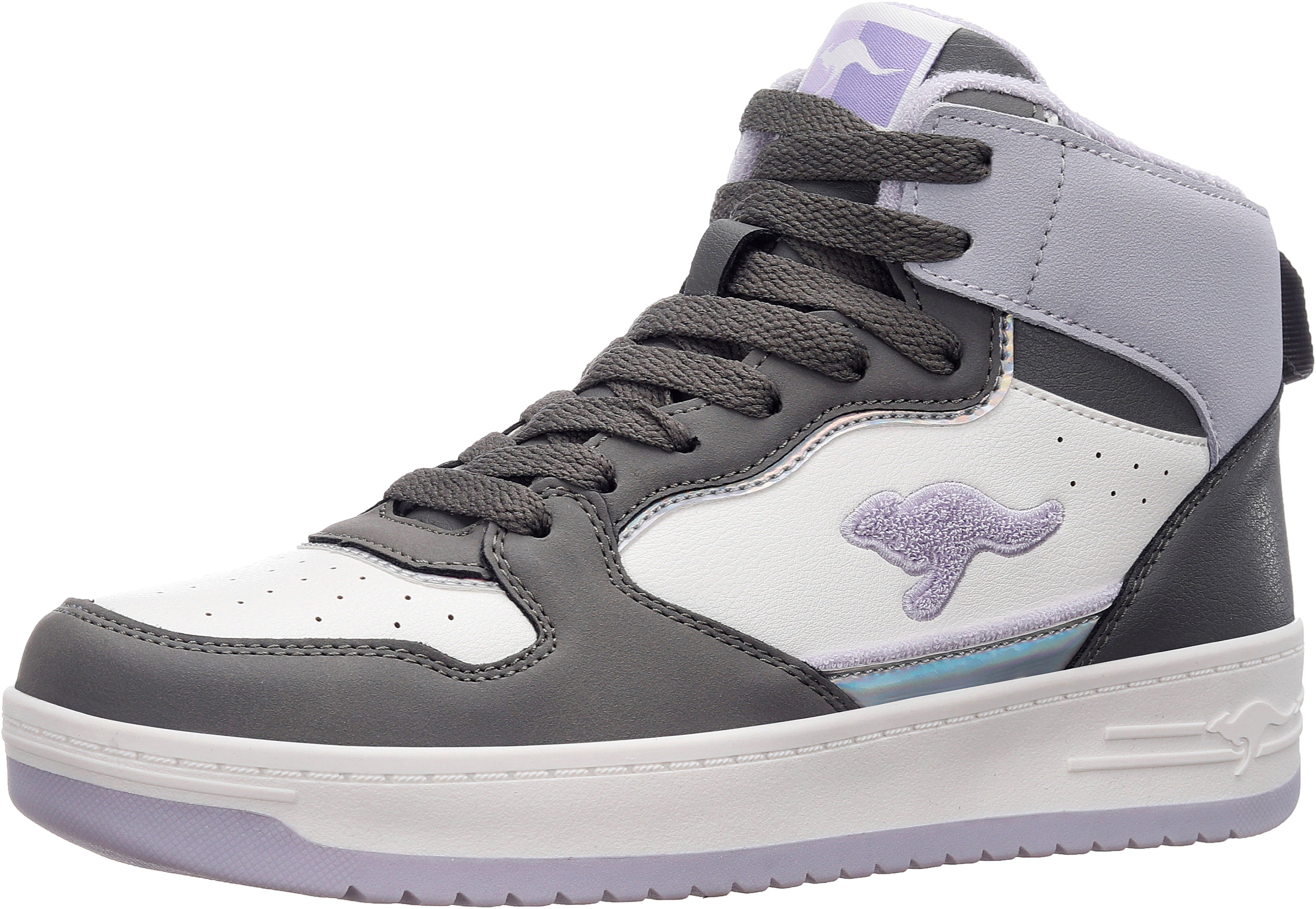KangaROOS Damen Sneaker Jack Ev – Mit Klettverschluss, Aus Synthetik – Bequemer Freizeitschuh