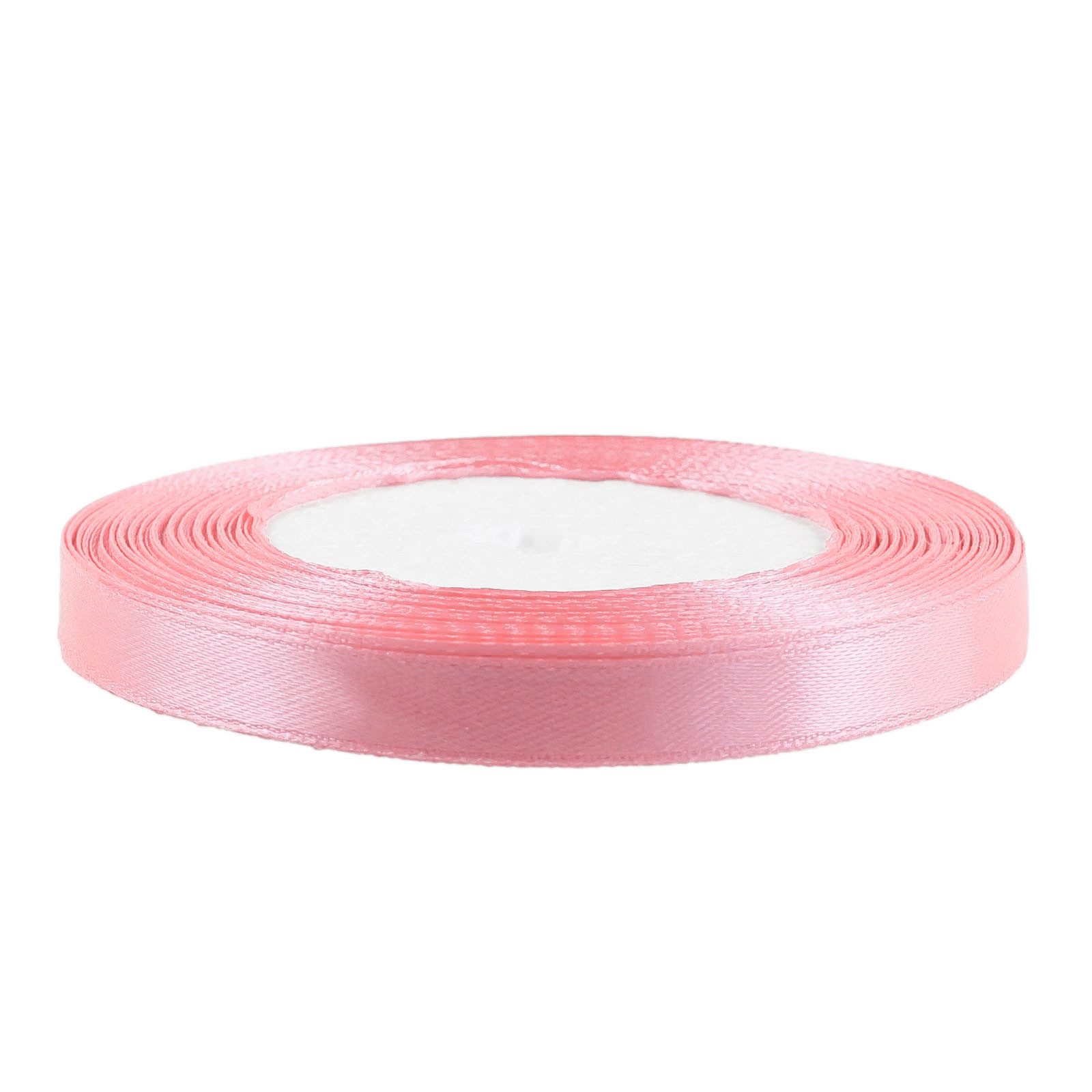 maDDma Satinband 22,5m Satinband 10mm Dekoband Geschenkband Schmuckband, rosa