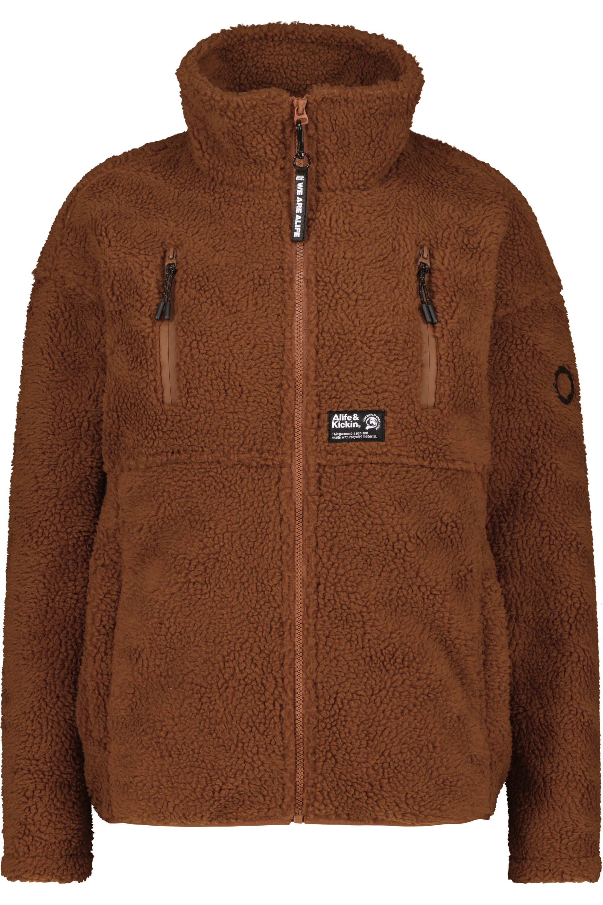 Alife & Kickin Sweatjacke KaluaAK G Teddyplüsch-Sweatjacke Damen CS günstig online kaufen