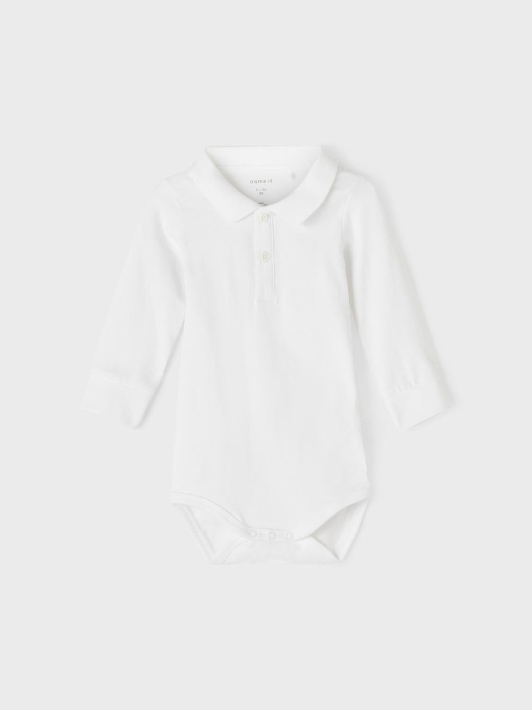 Name It Langarmbody NBMHOLGER LS POLO BODY NOOS