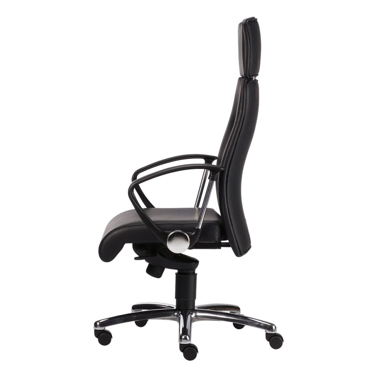 Nowy Styl Chefsessel Neo, mit Armlehnen, Kopfstütze und ergonomisch geformtem Sitz