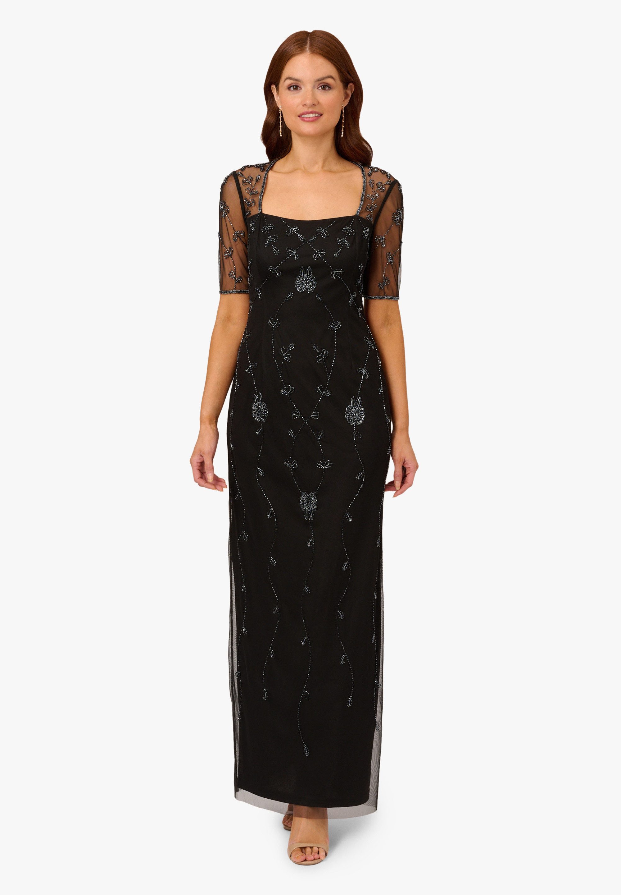 Adrianna Papell Abendkleid Beaded Long Dress Tailliert, figurbetont, elegan günstig online kaufen