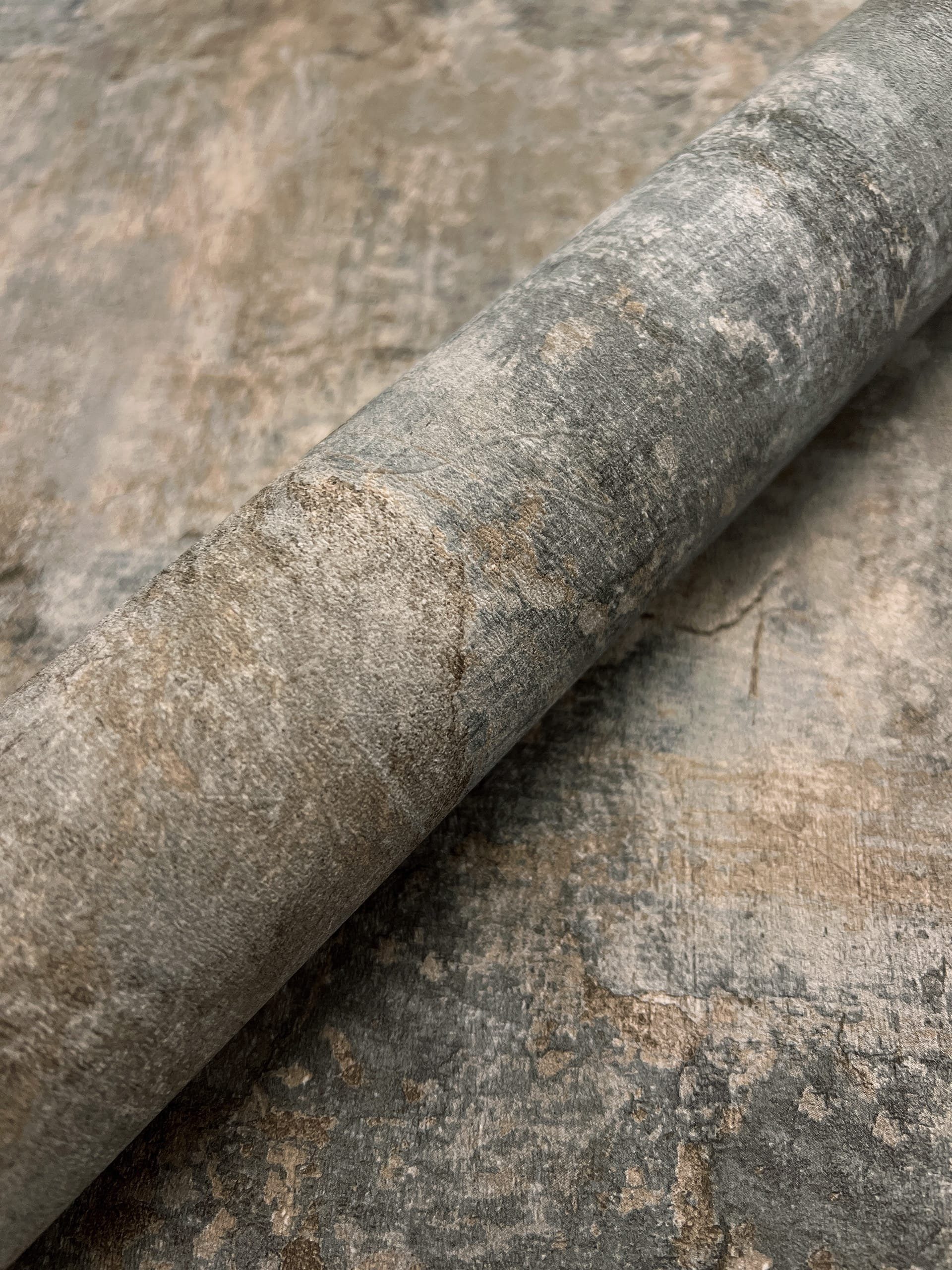 Newroom Vliestapete, Taupe Tapete Modern Beton günstig online kaufen